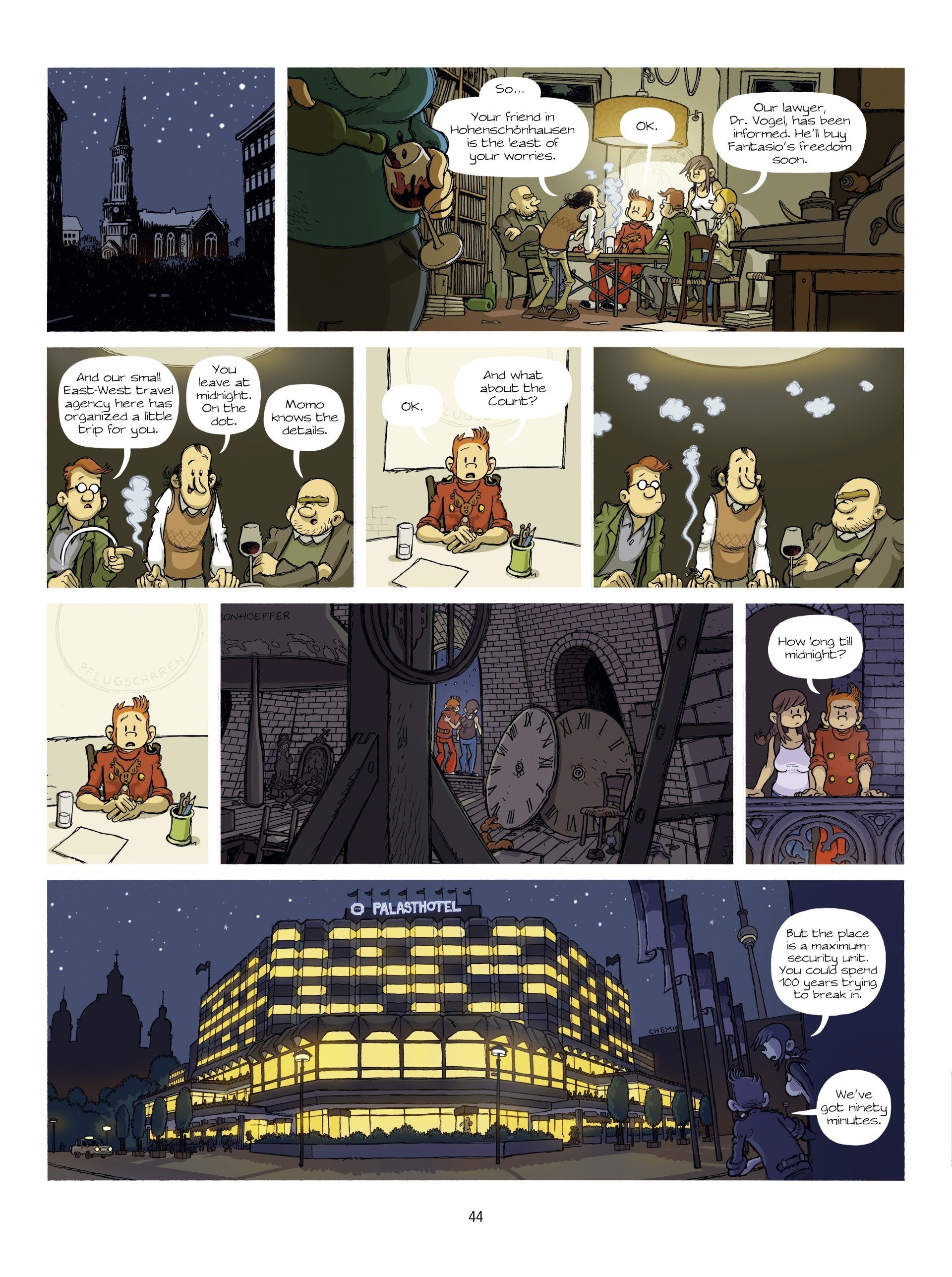 Read online Spirou In Berlin comic -  Issue # Full - 44