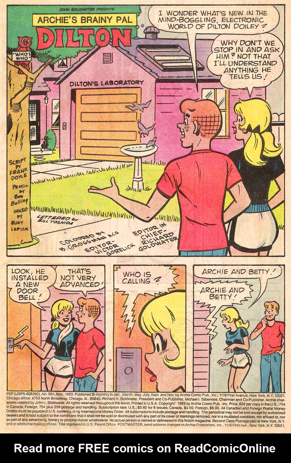 Read online Pep Comics comic -  Issue #391 - 3