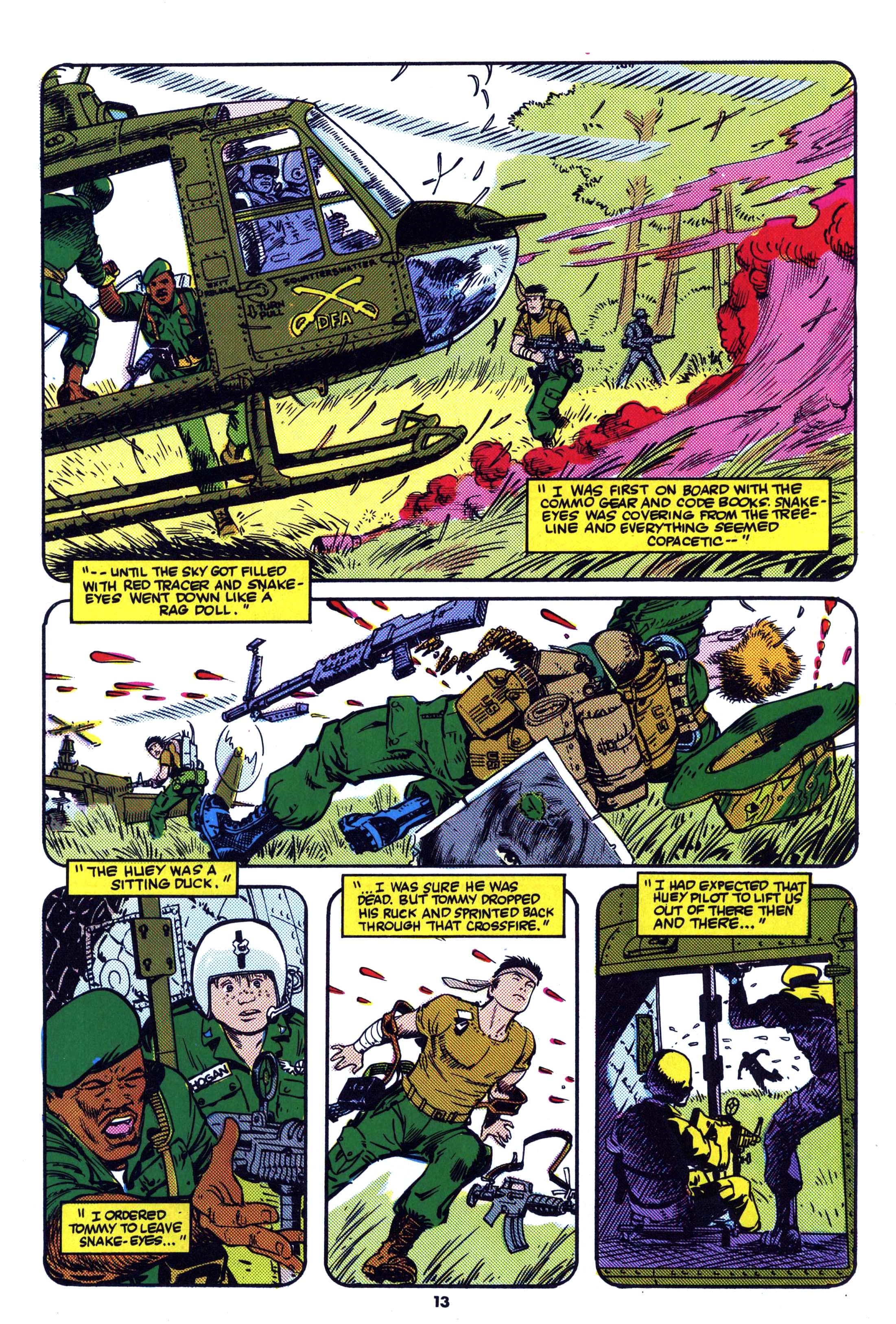 Read online Action Force comic -  Issue #11 - 13