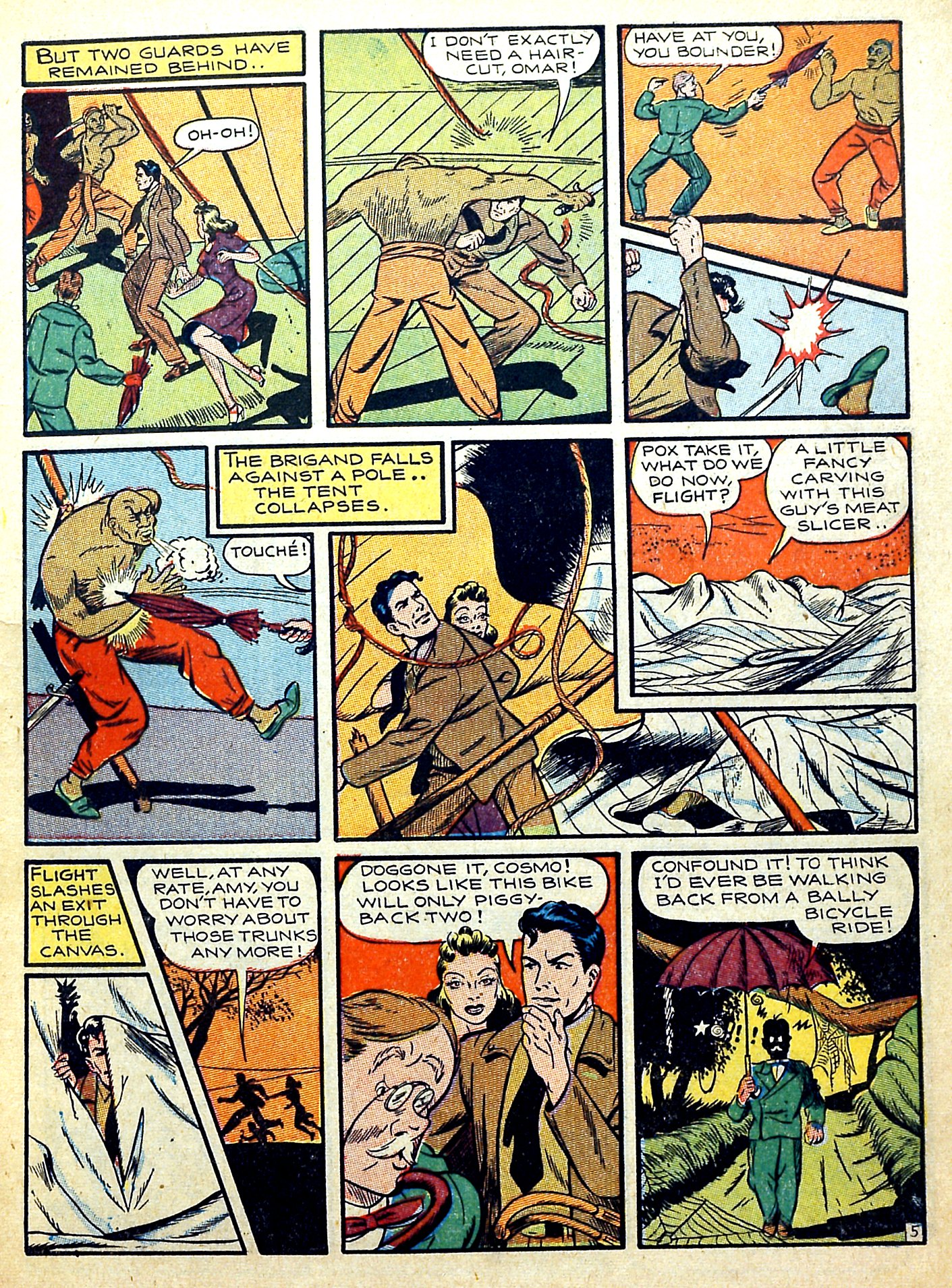 Read online Captain Flight Comics comic -  Issue #3 - 7