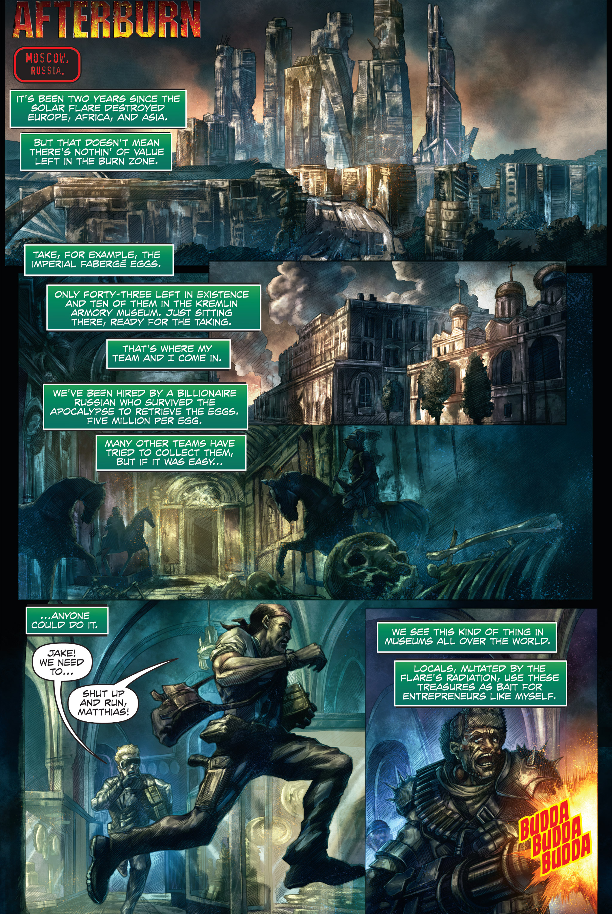Read online Free Comic Book Day 2019 comic -  Issue # Afterburn - Mayhem in Moscow - 3