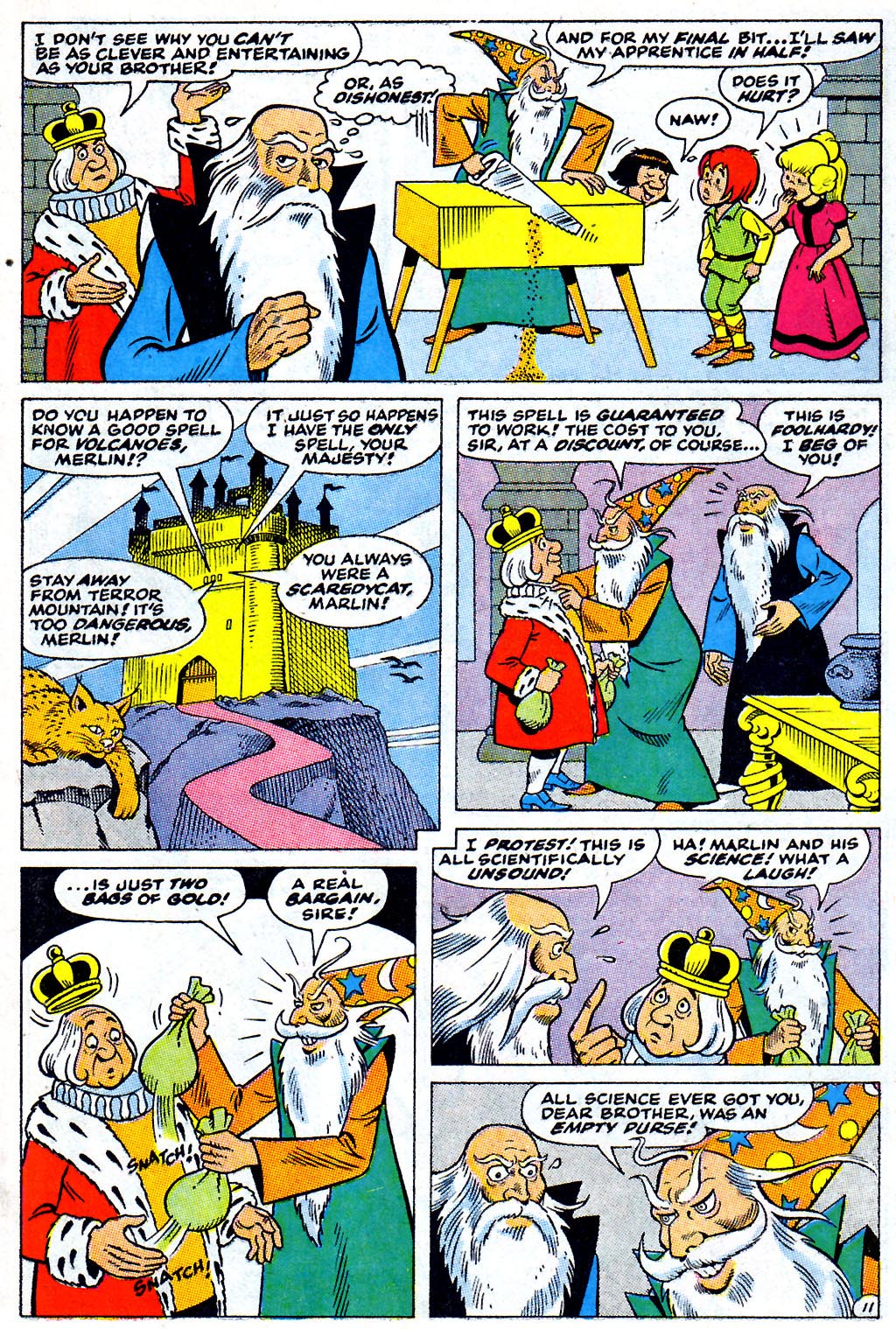 Read online Wally the Wizard comic -  Issue #6 - 12