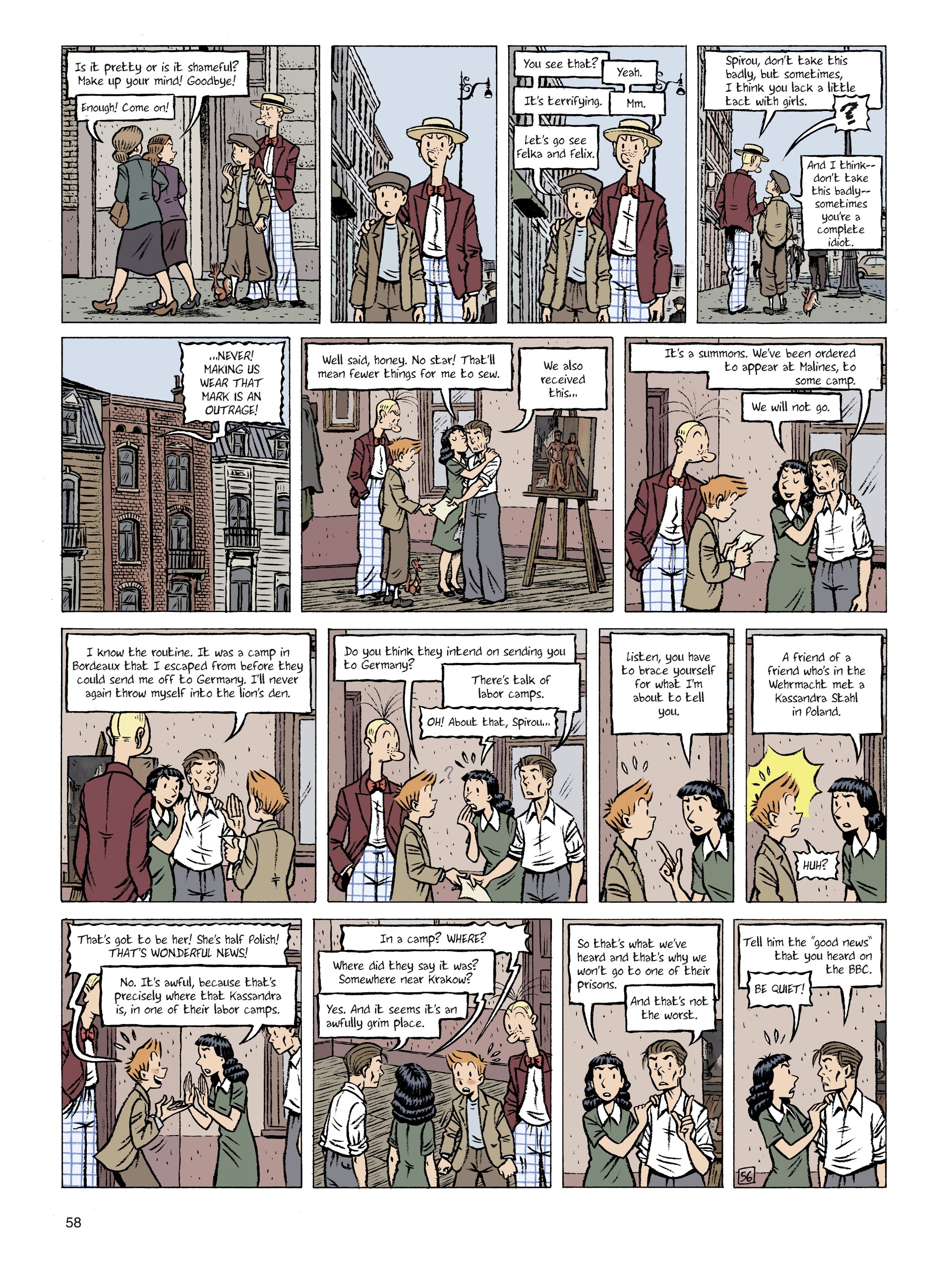 Read online Spirou: Hope Against All Odds comic -  Issue #2 - 58