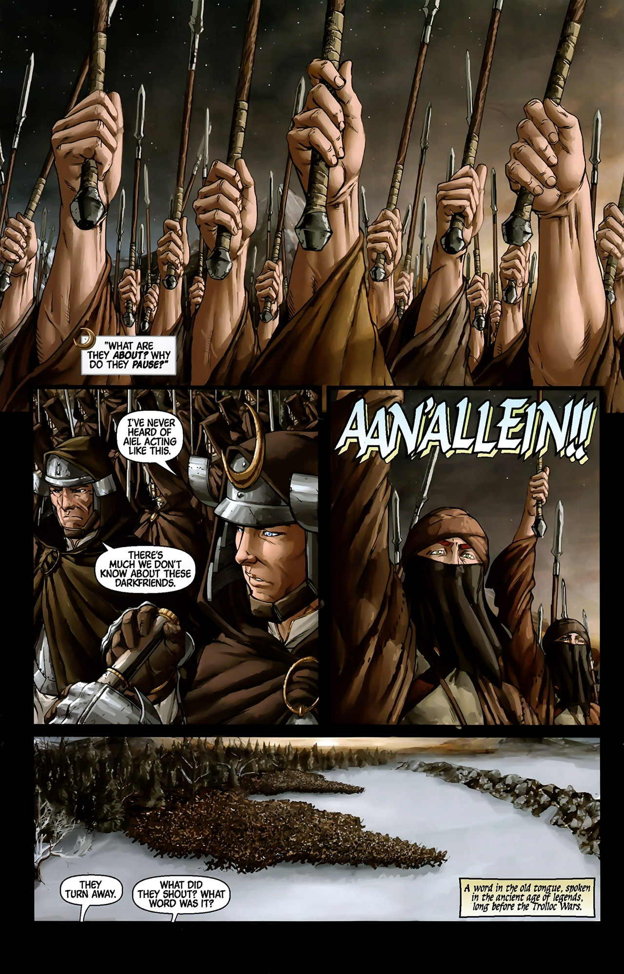 Read online Robert Jordan's The Wheel of Time: New Spring comic -  Issue #1 - 17