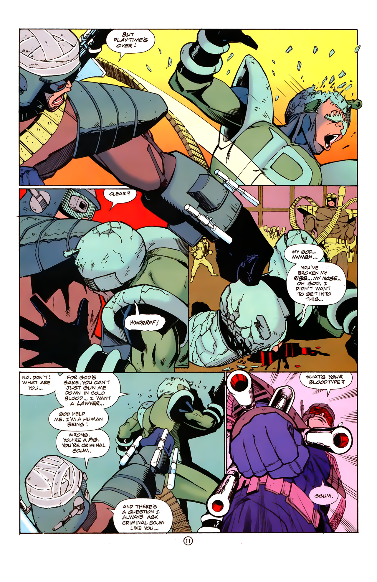 Read online Aztek: The Ultimate Man comic -  Issue #1 - 12