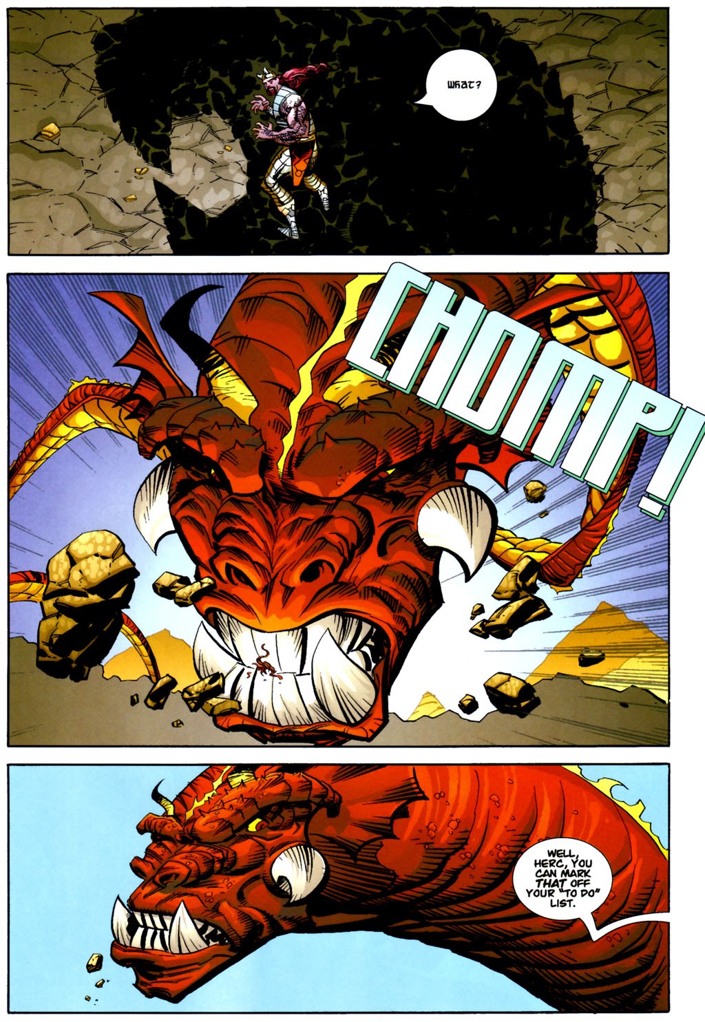 Read online Savage Dragon: God War comic -  Issue #4 - 3