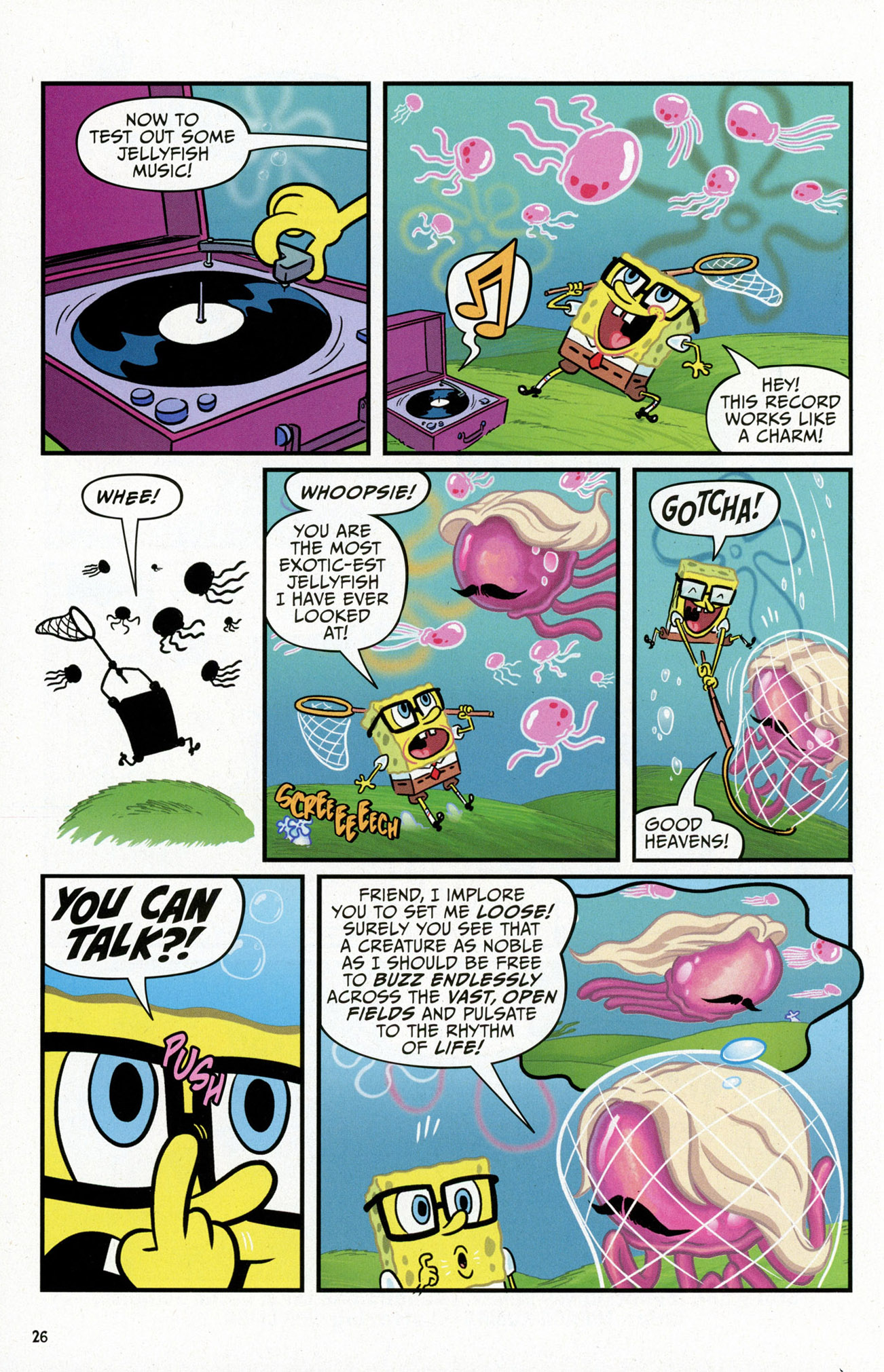 Read online SpongeBob Comics comic -  Issue #58 - 28