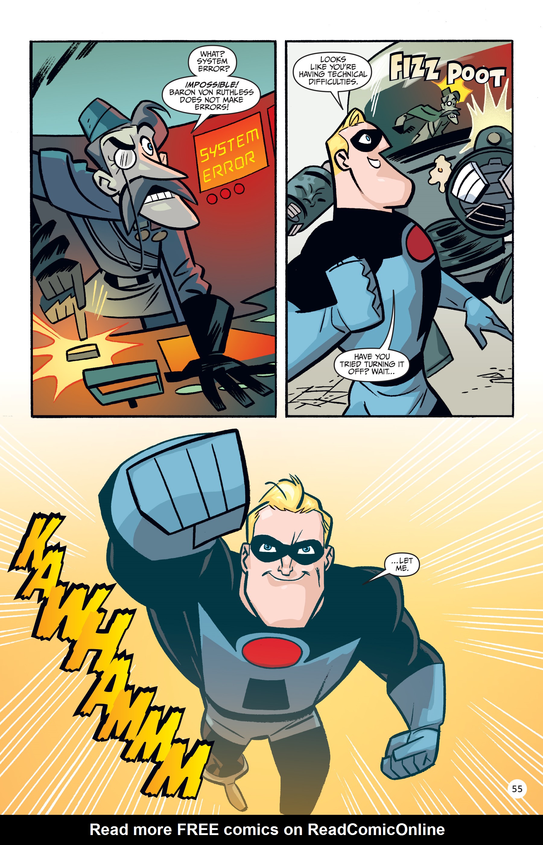 Read online Disney / Pixar The Incredibles 2: Crisis In Mid-Life! & Other Stories comic -  Issue # _TPB - 55