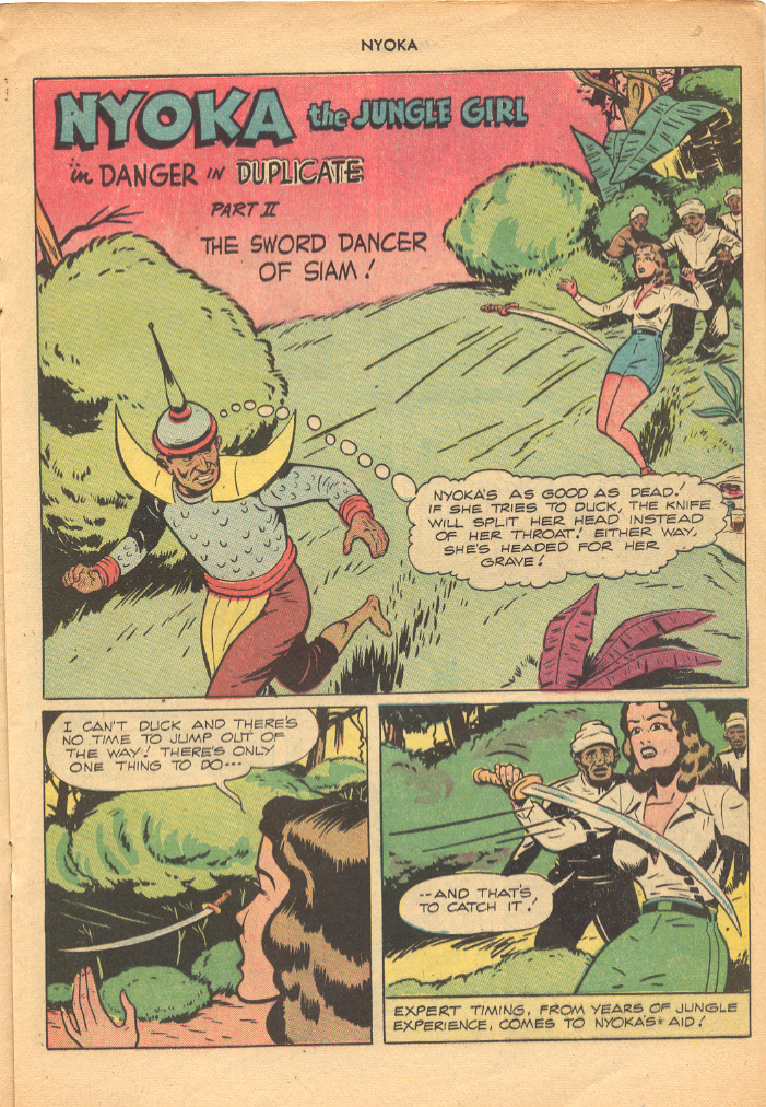 Read online Nyoka the Jungle Girl (1945) comic -  Issue #23 - 17