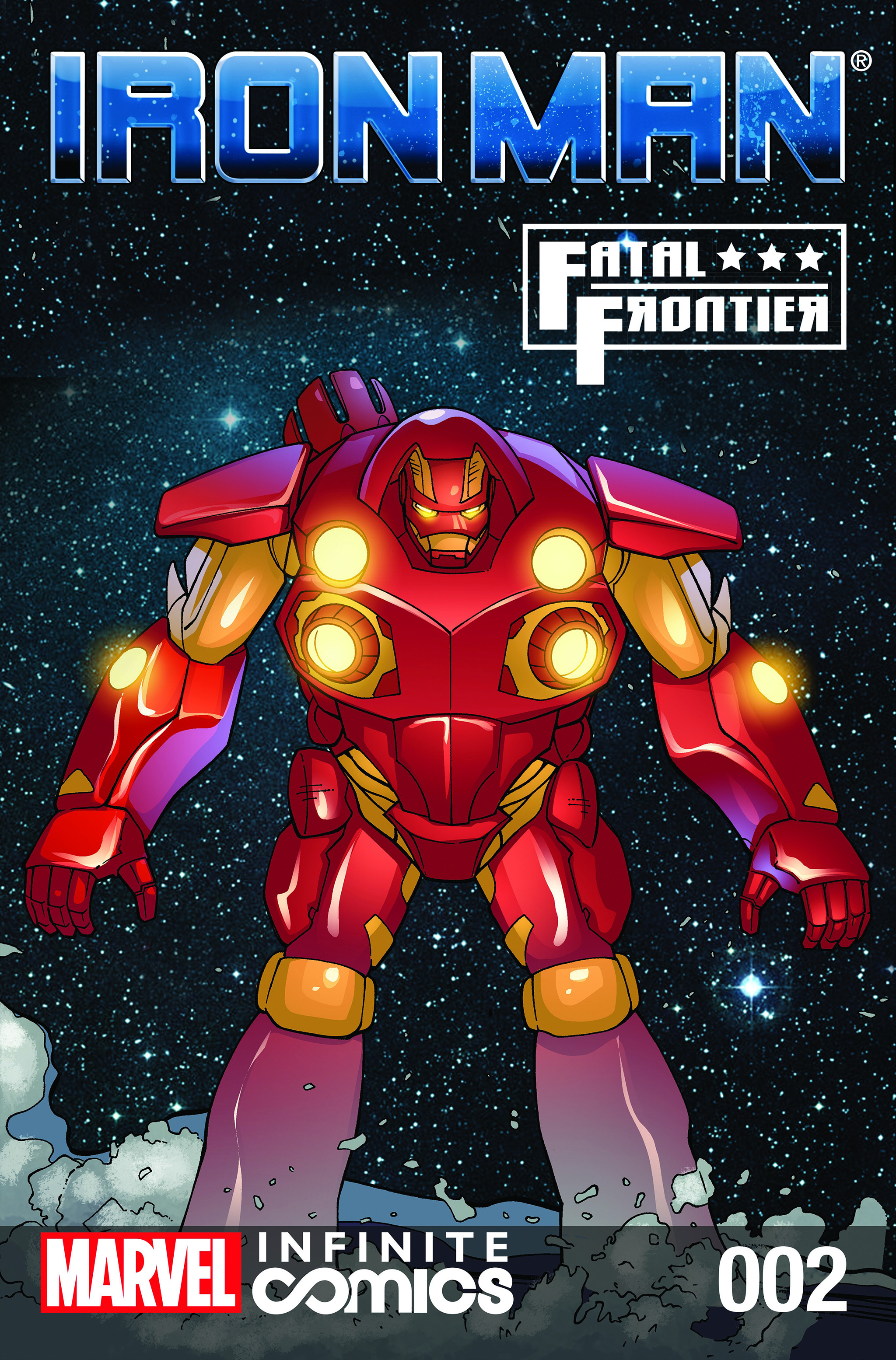 Read online Iron Man: Fatal Frontier Infinite Comic comic -  Issue #2 - 1