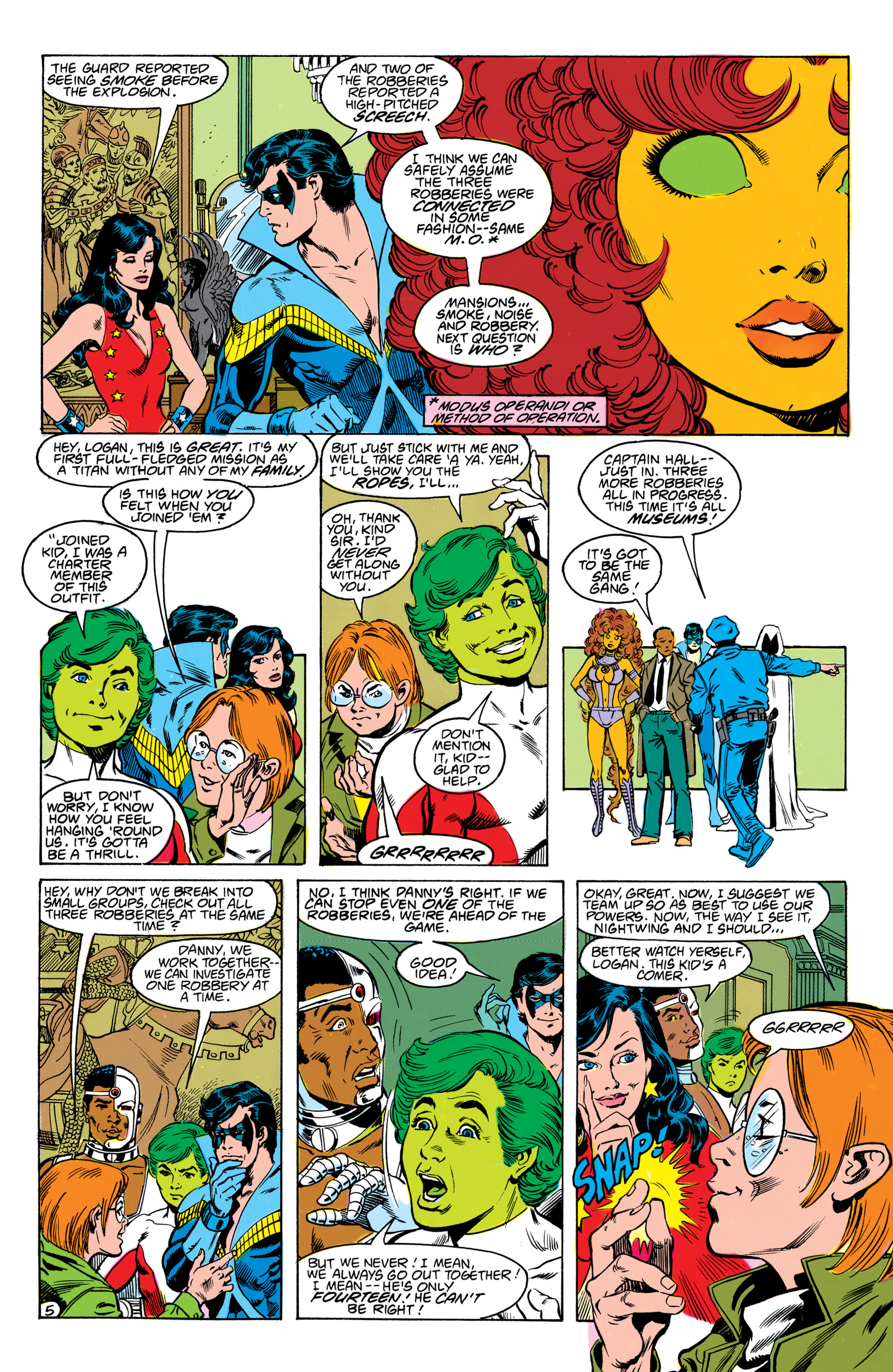 Read online The New Teen Titans (1984) comic -  Issue #40 - 6