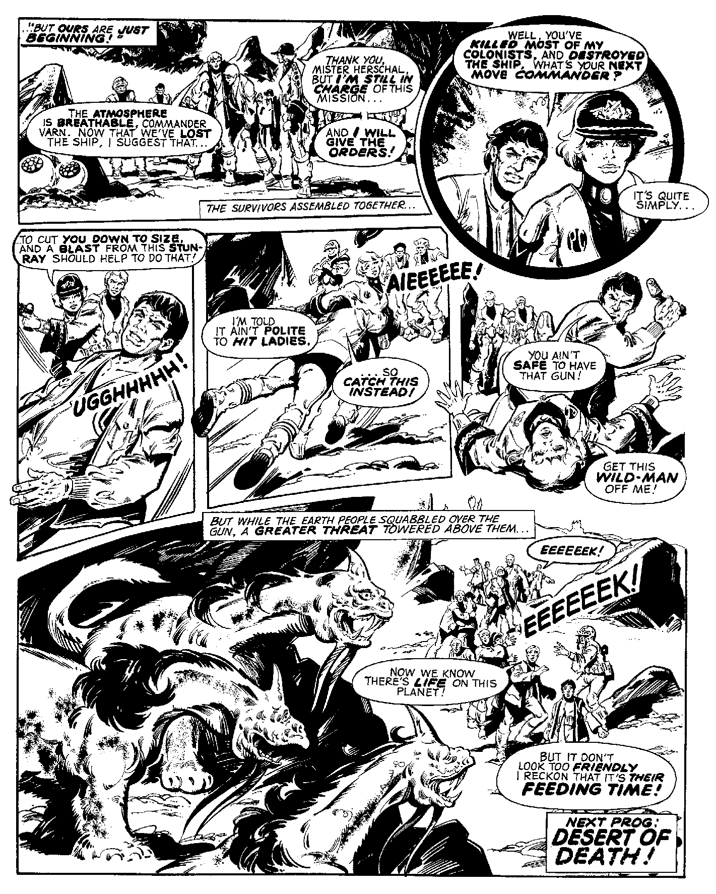 Read online Planet of the Damned & Death Planet comic -  Issue # TPB - 62