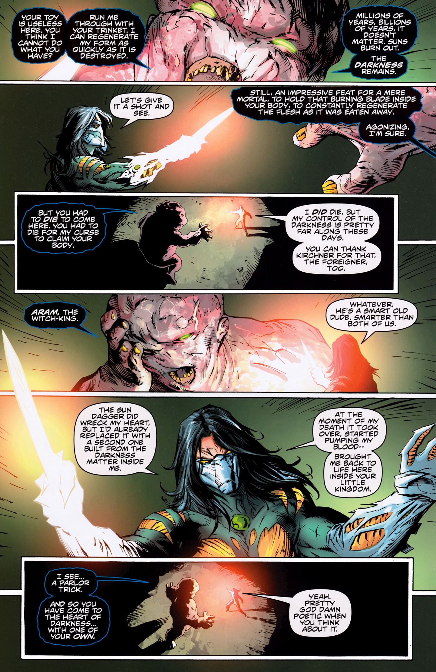 Read online The Darkness (2007) comic -  Issue #100 - 15