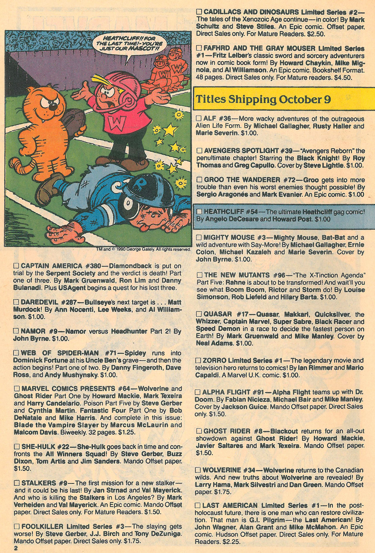 Read online Marvel Age comic -  Issue #94 - 4