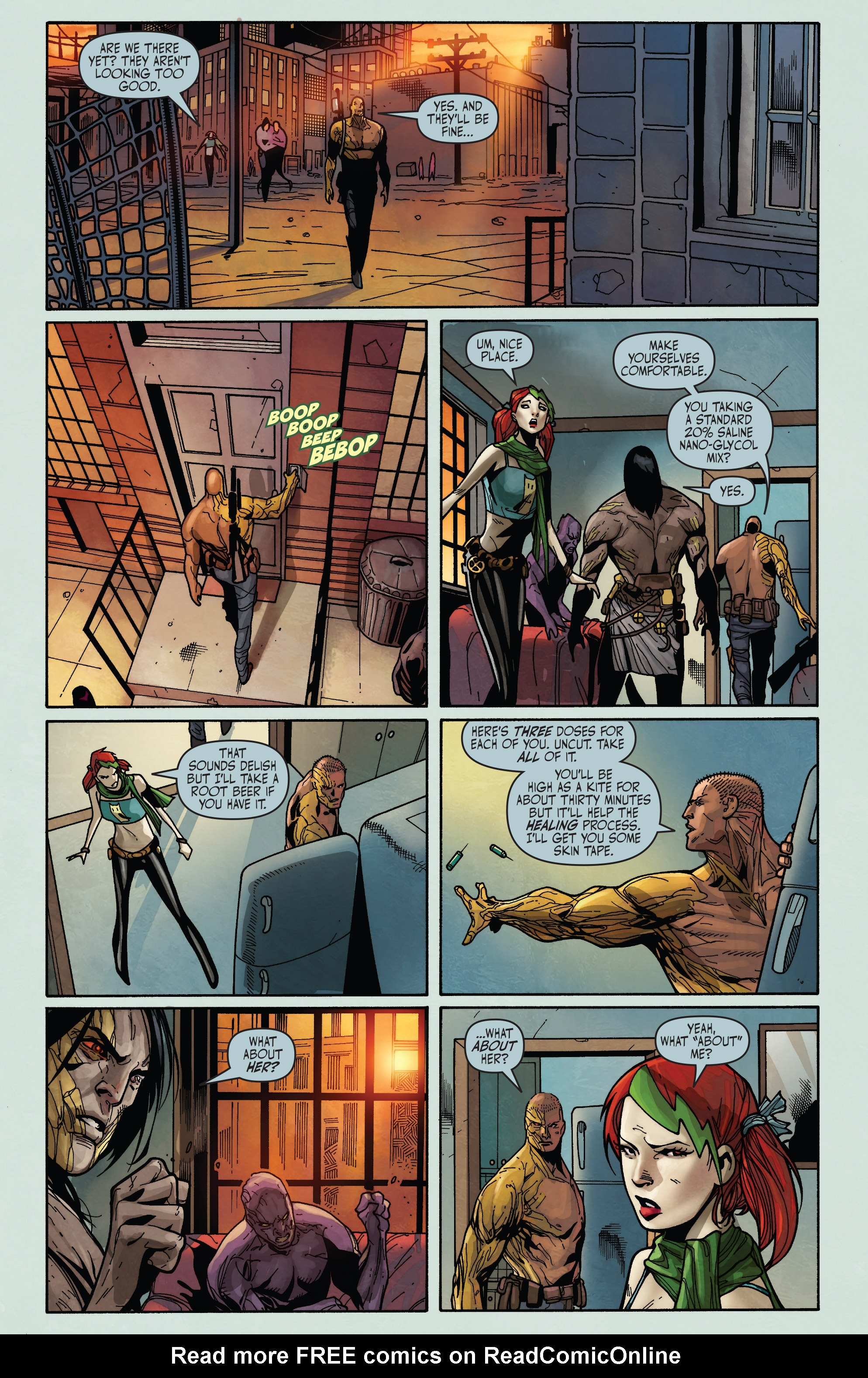 Read online Cyberforce (2012) comic -  Issue #4 - 10