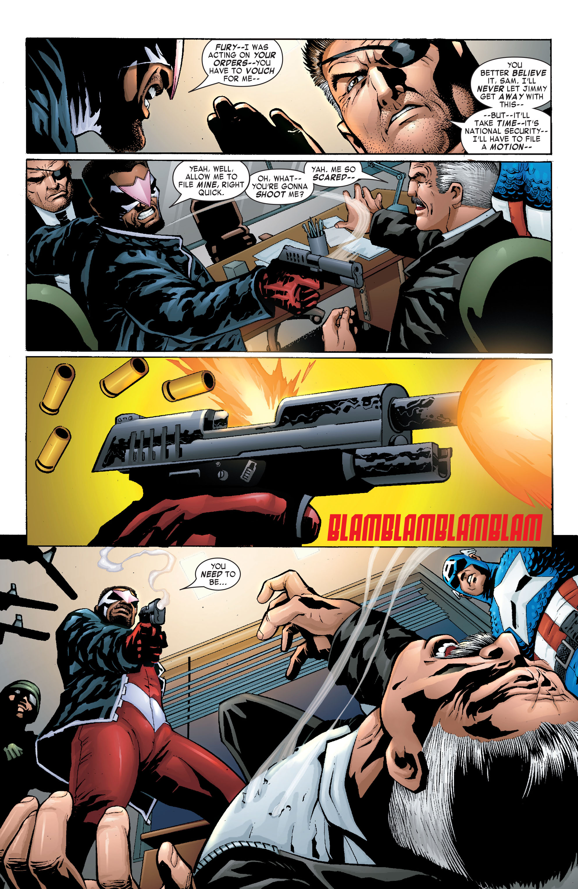 Read online Captain America & the Falcon comic -  Issue #5 - 22