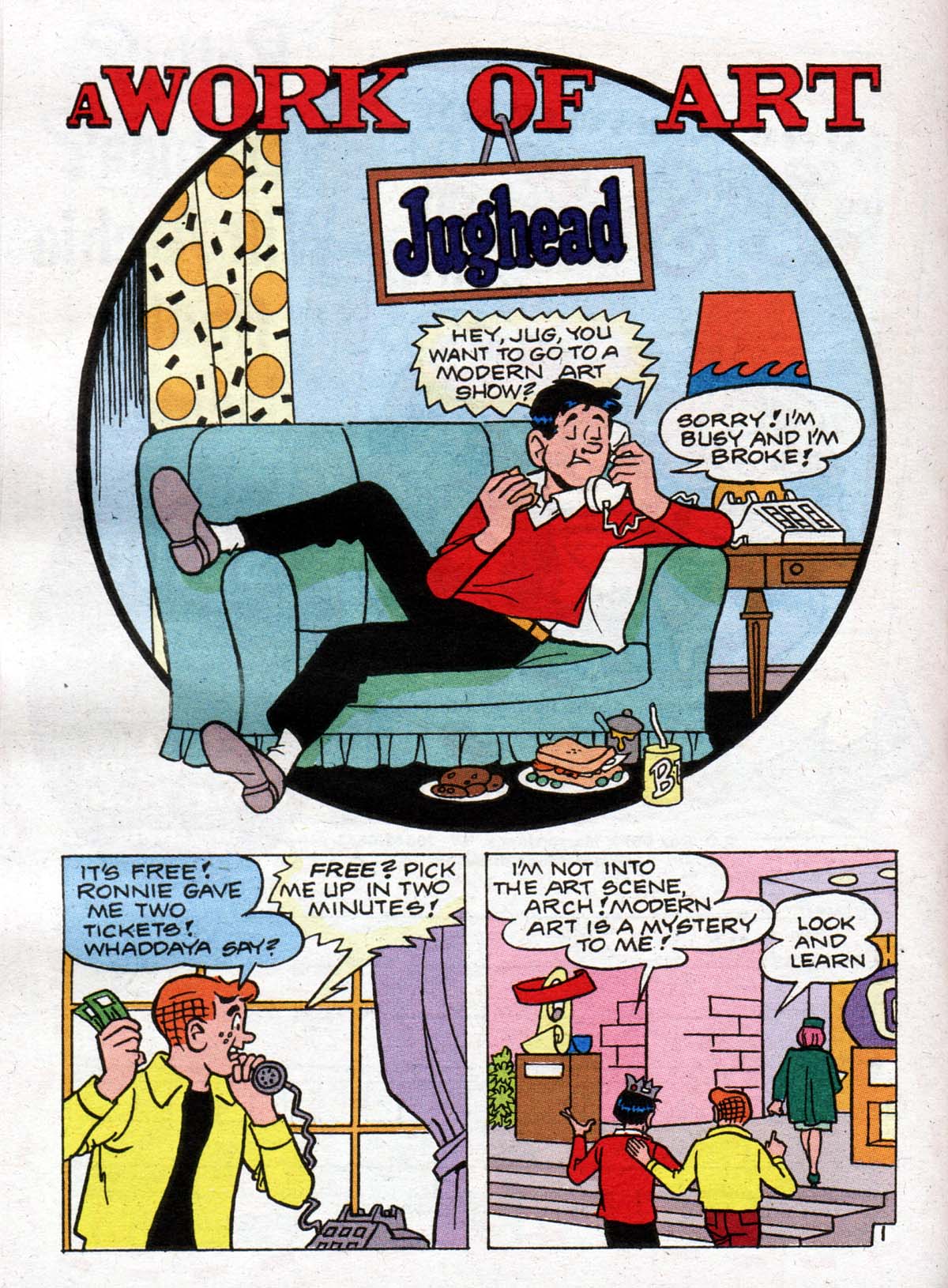 Read online Jughead's Double Digest Magazine comic -  Issue #88 - 111