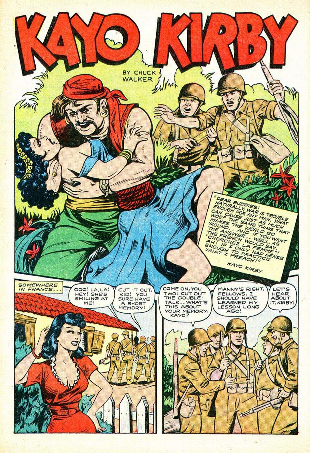 Read online Fight Comics comic -  Issue #36 - 36