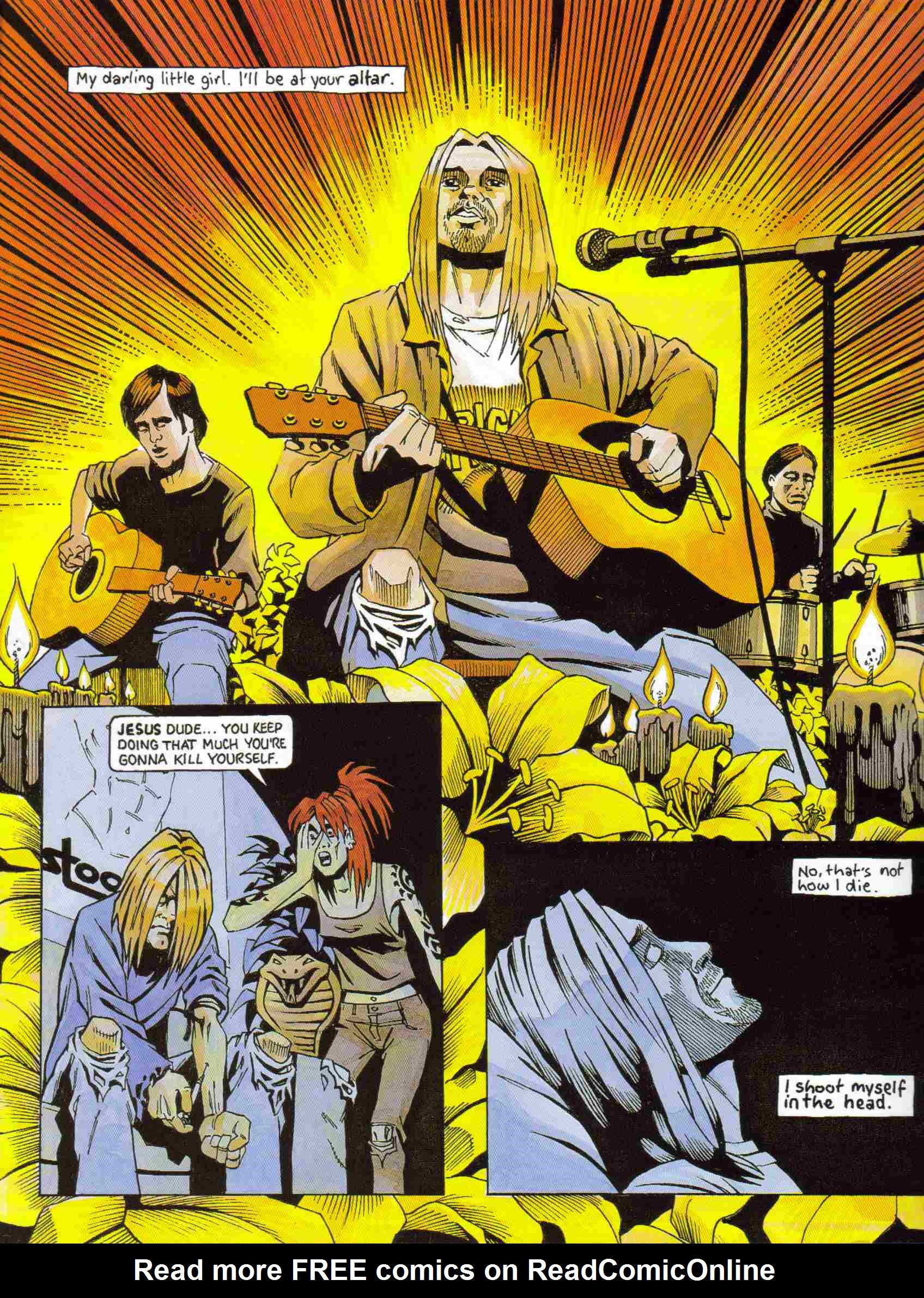 Read online GodSpeed: The Kurt Cobain Graphic comic -  Issue # TPB - 83
