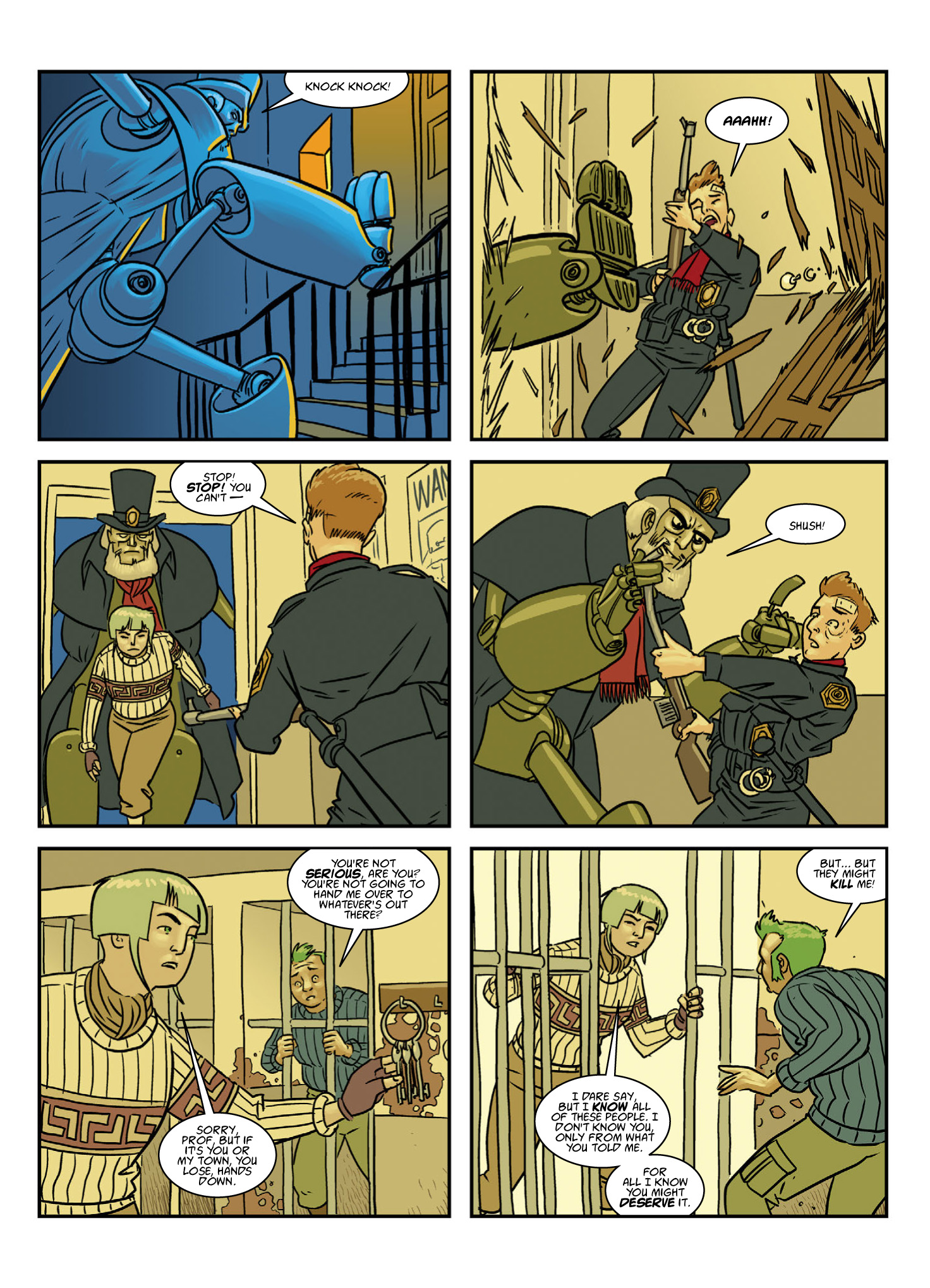Read online Judge Dredd Megazine (Vol. 5) comic -  Issue #390 - 90