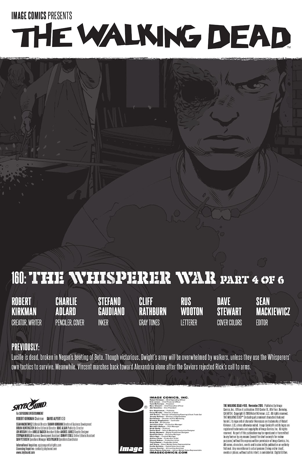 The Walking Dead issue 160 - Page 2