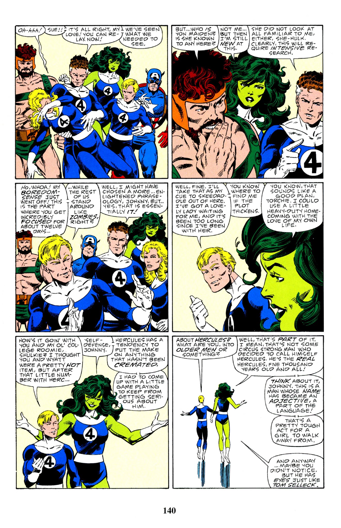 Read online Fantastic Four Visionaries: John Byrne comic -  Issue # TPB 7 - 141