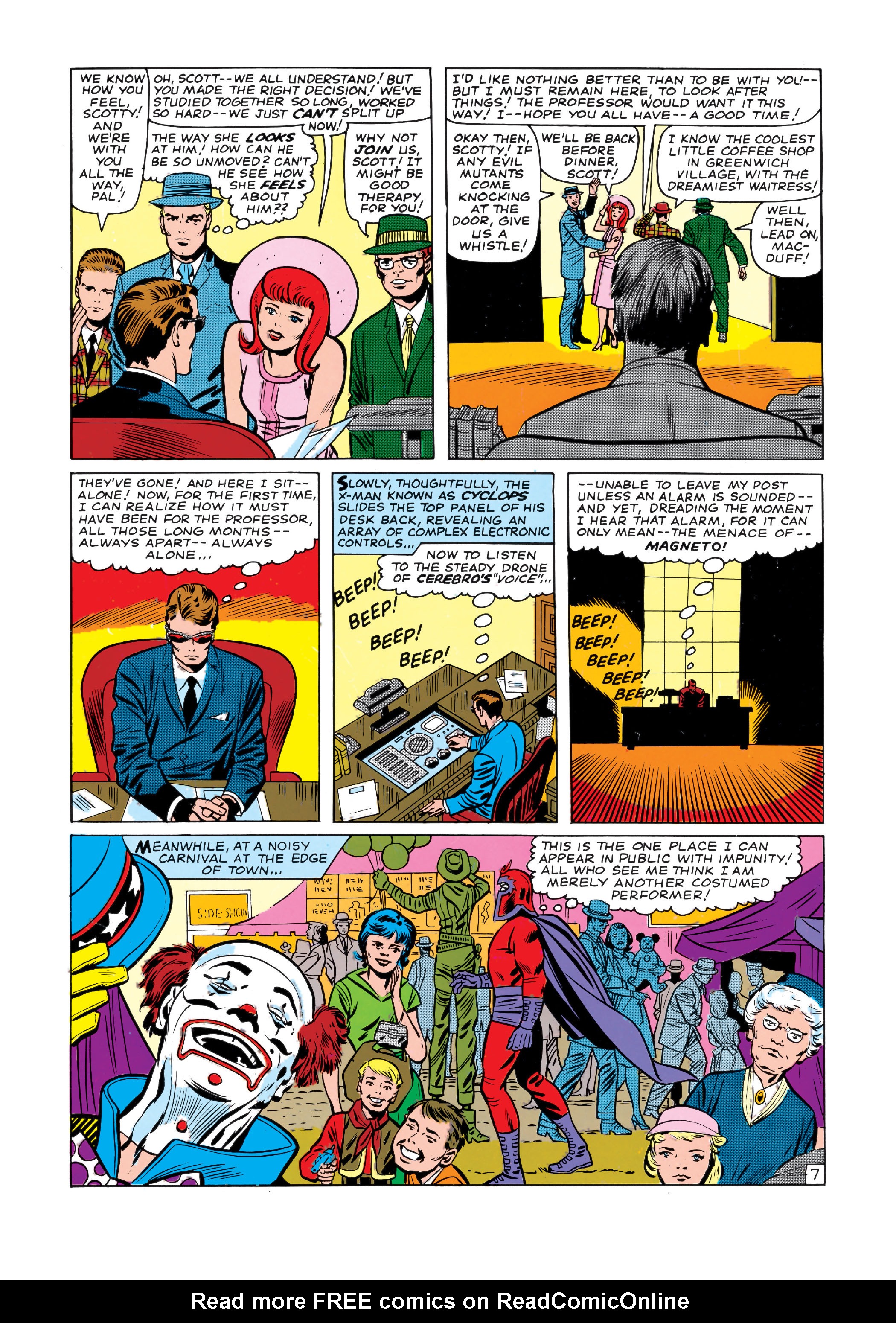 Read online Uncanny X-Men (1963) comic -  Issue #7 - 8