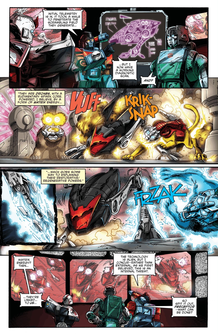 Read online The Transformers: Regeneration One comic -  Issue #94 - 16
