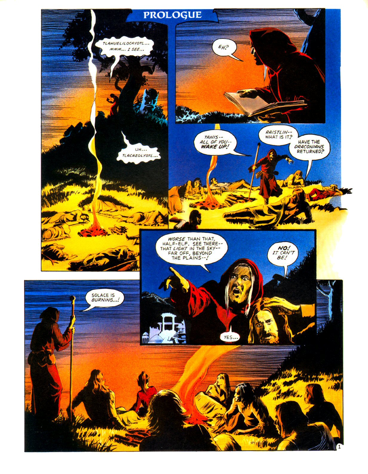 Read online Dragonlance Saga comic -  Issue #2 - 6