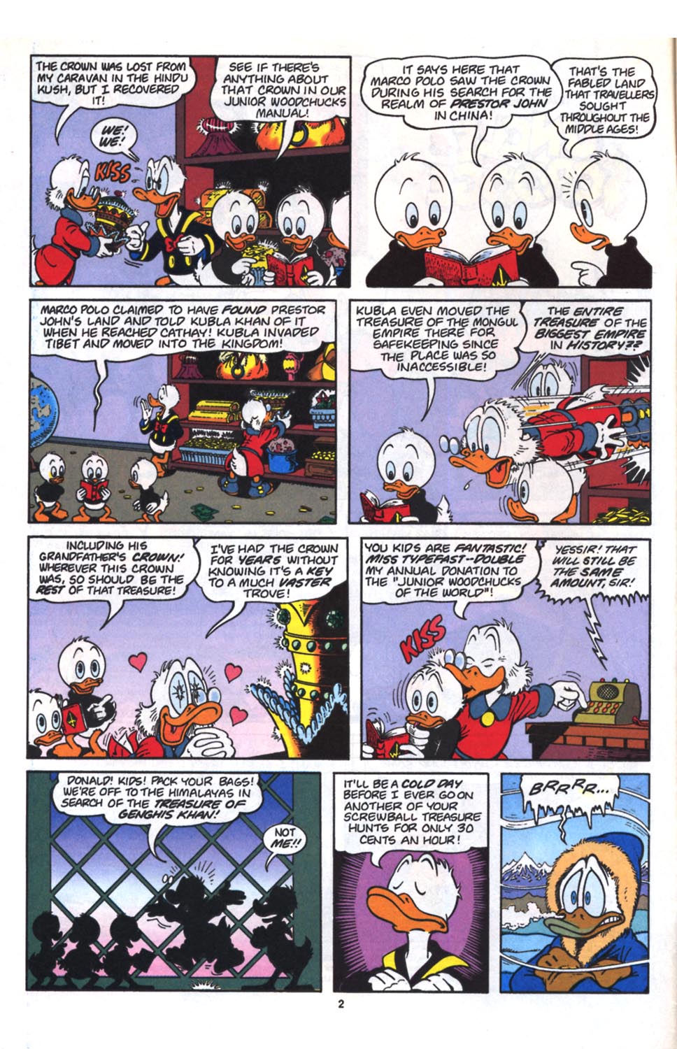Read online Uncle Scrooge (1953) comic -  Issue #261 - 3