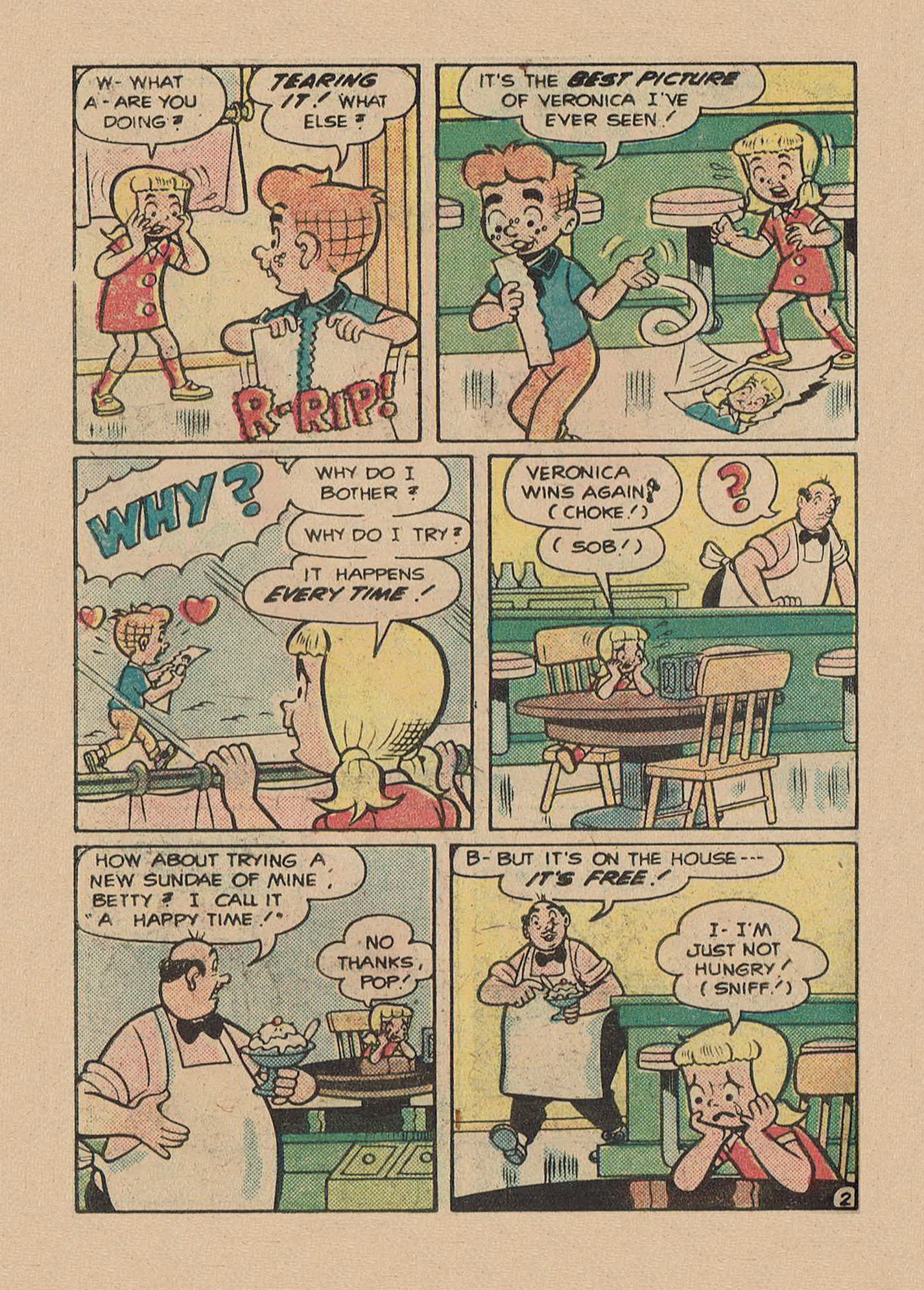 Read online Archie Digest Magazine comic -  Issue #48 - 94