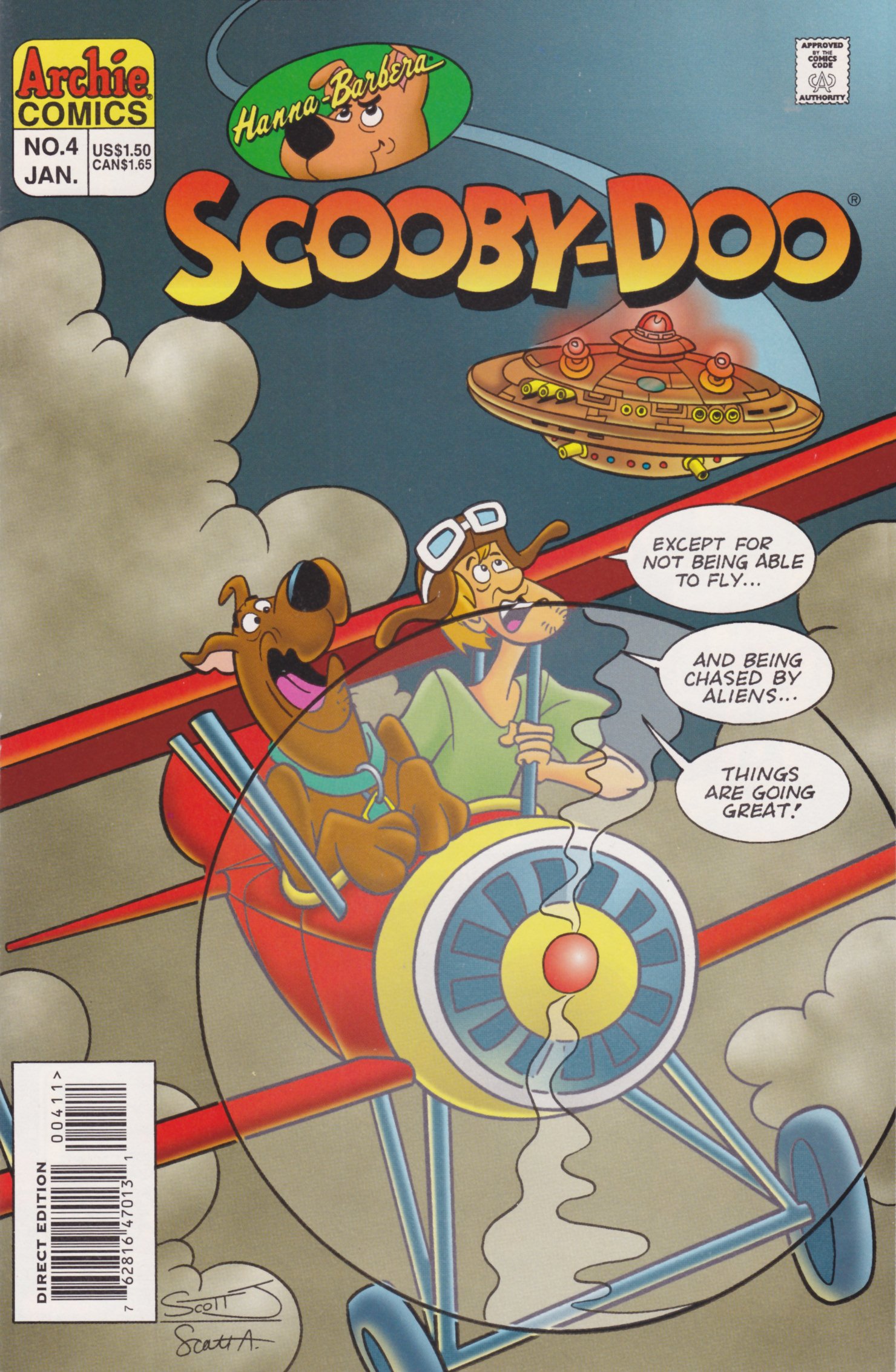 Read online Scooby-Doo (1995) comic -  Issue #4 - 1