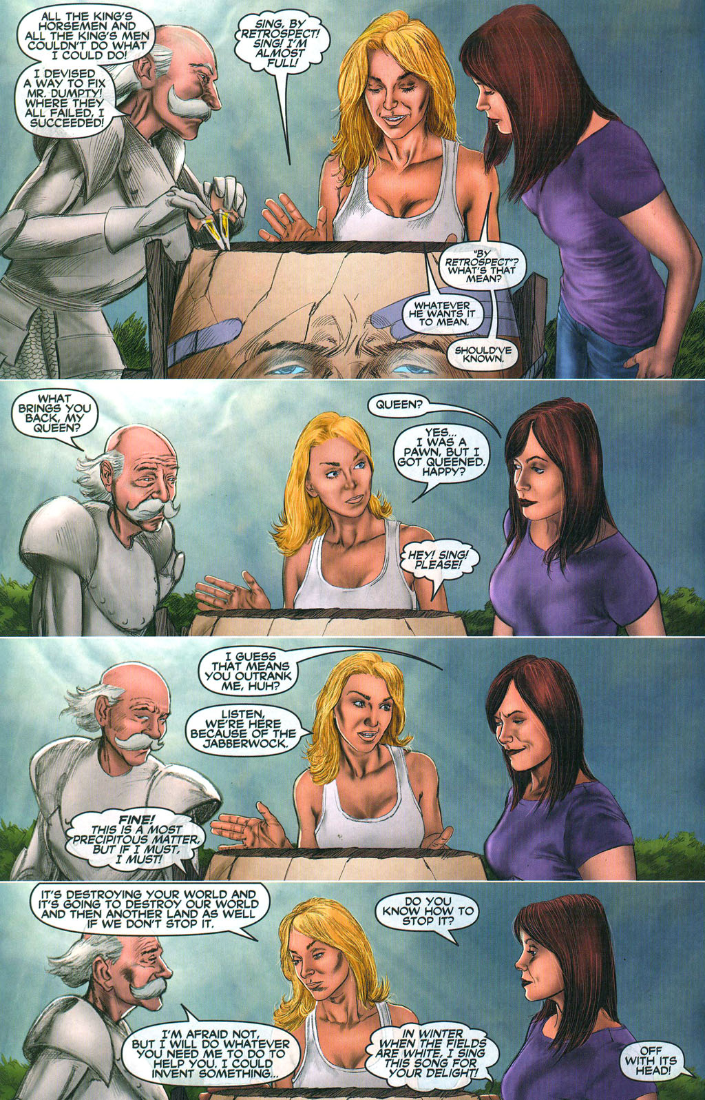 Read online The Oz/Wonderland Chronicles comic -  Issue #3 - 24