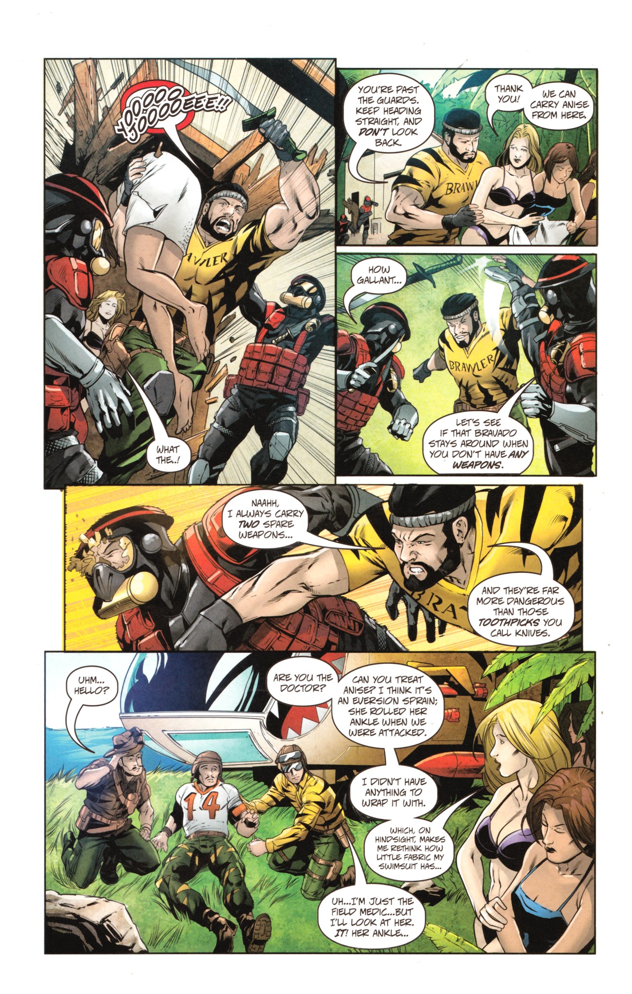 Read online G.I. Joe vs. Cobra comic -  Issue #8 - 21