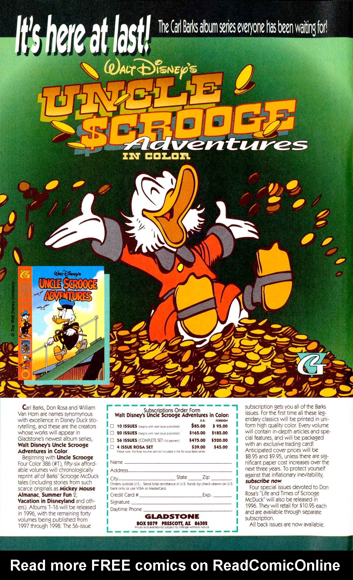 Walt Disney's Uncle Scrooge Adventures Issue #39 #39 - English 2