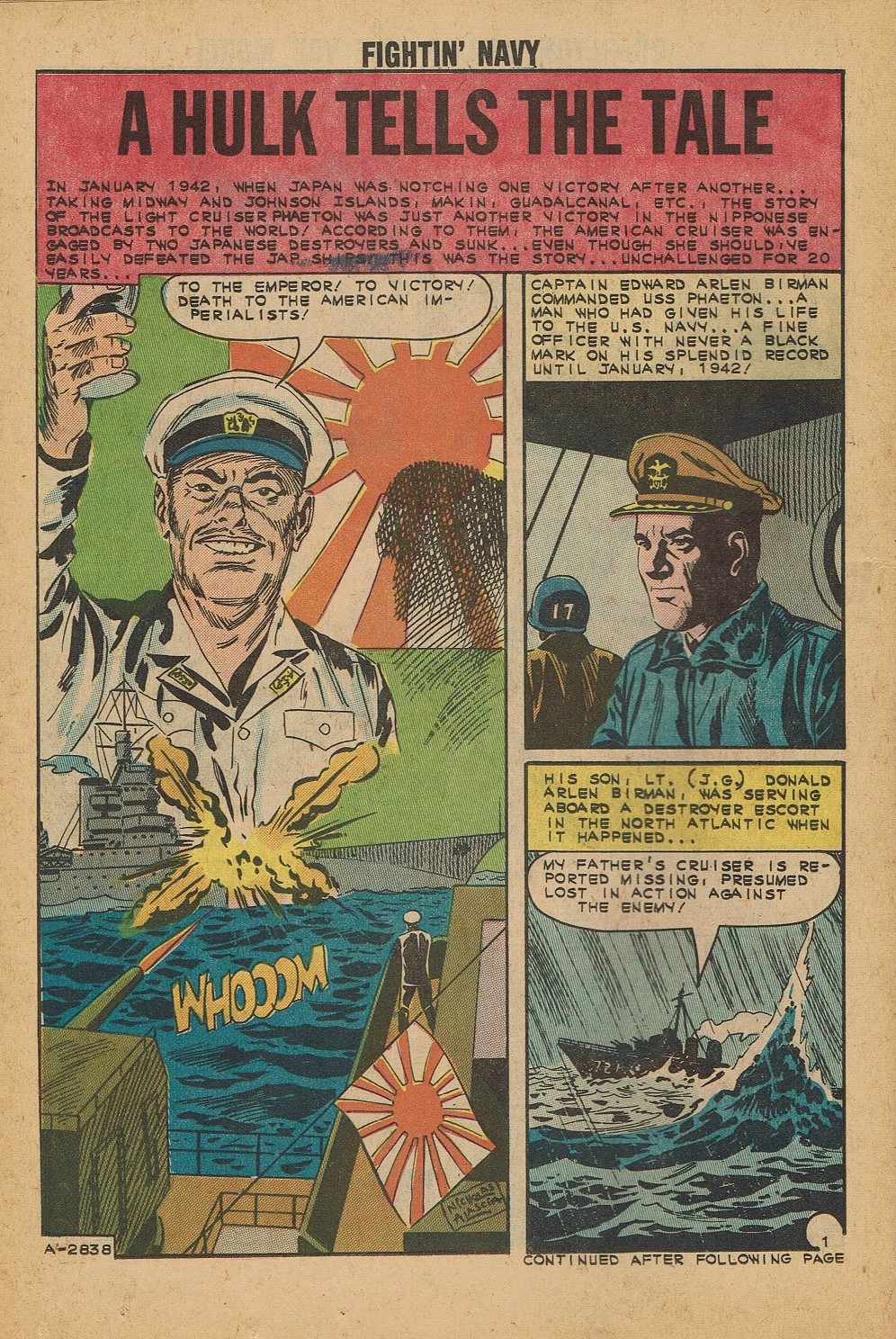 Read online Fightin' Navy comic -  Issue #112 - 14