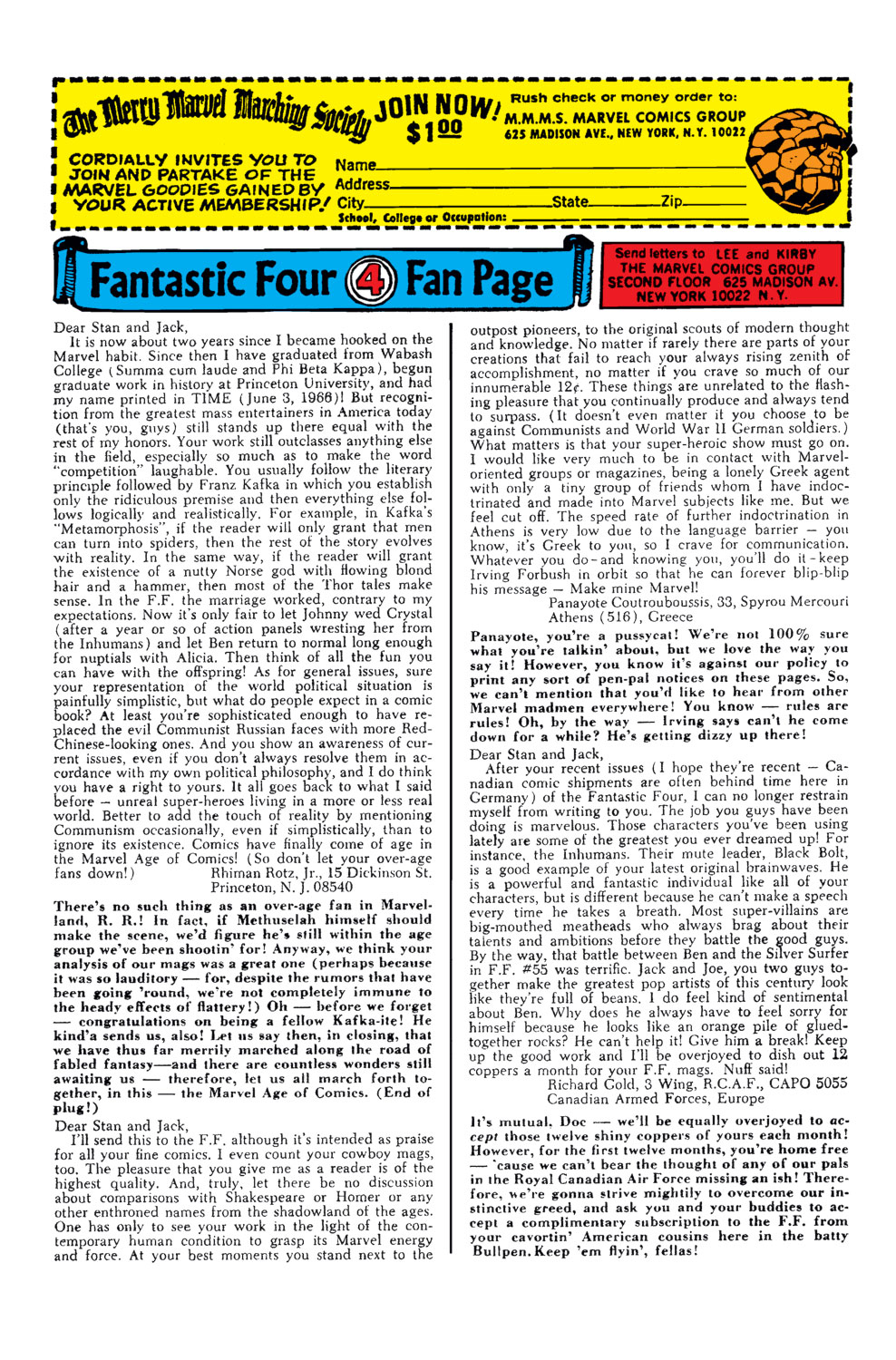 Read online Fantastic Four (1961) comic -  Issue #59 - 22