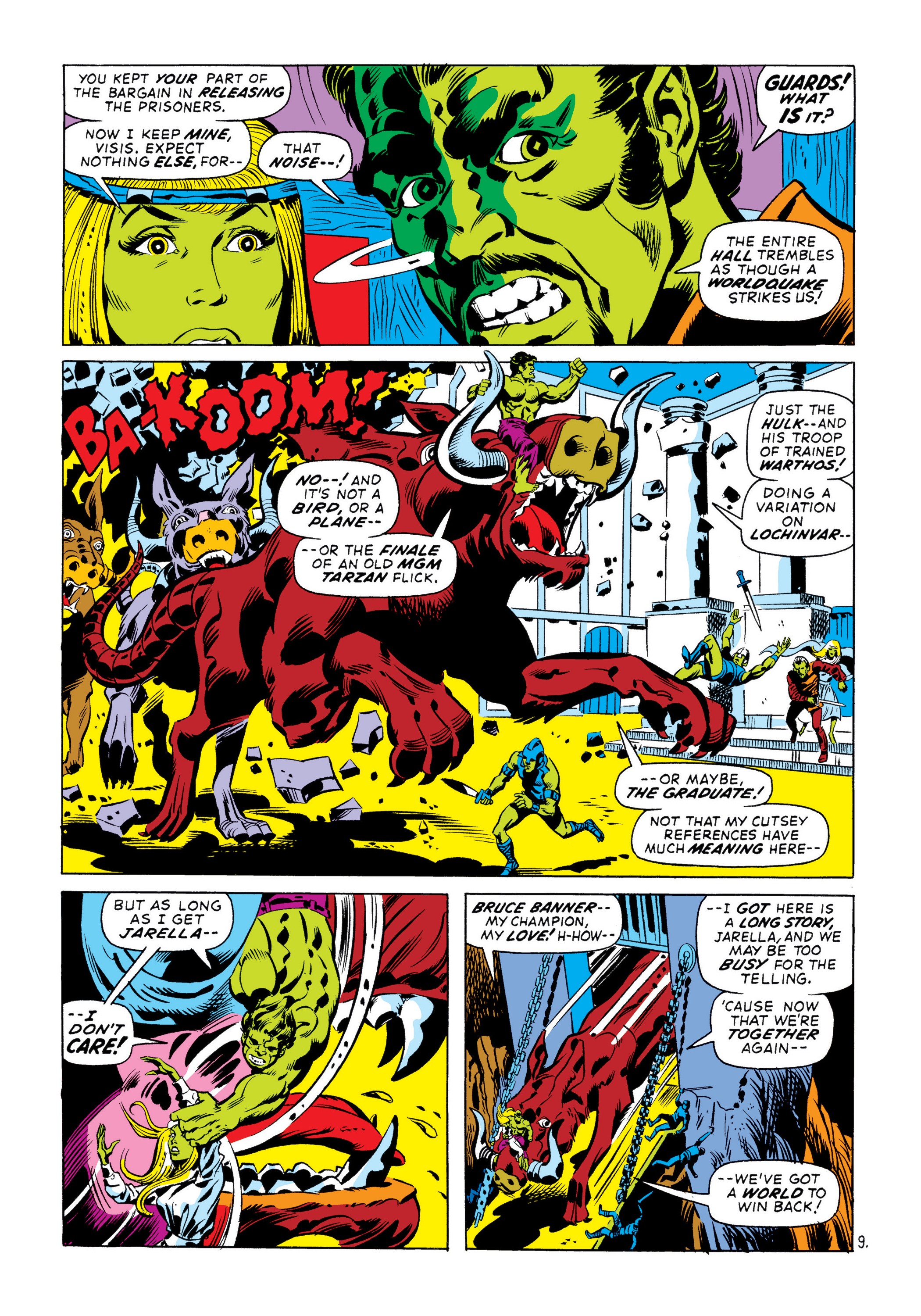 Read online Marvel Masterworks: The Incredible Hulk comic -  Issue # TPB 8 (Part 3) - 70