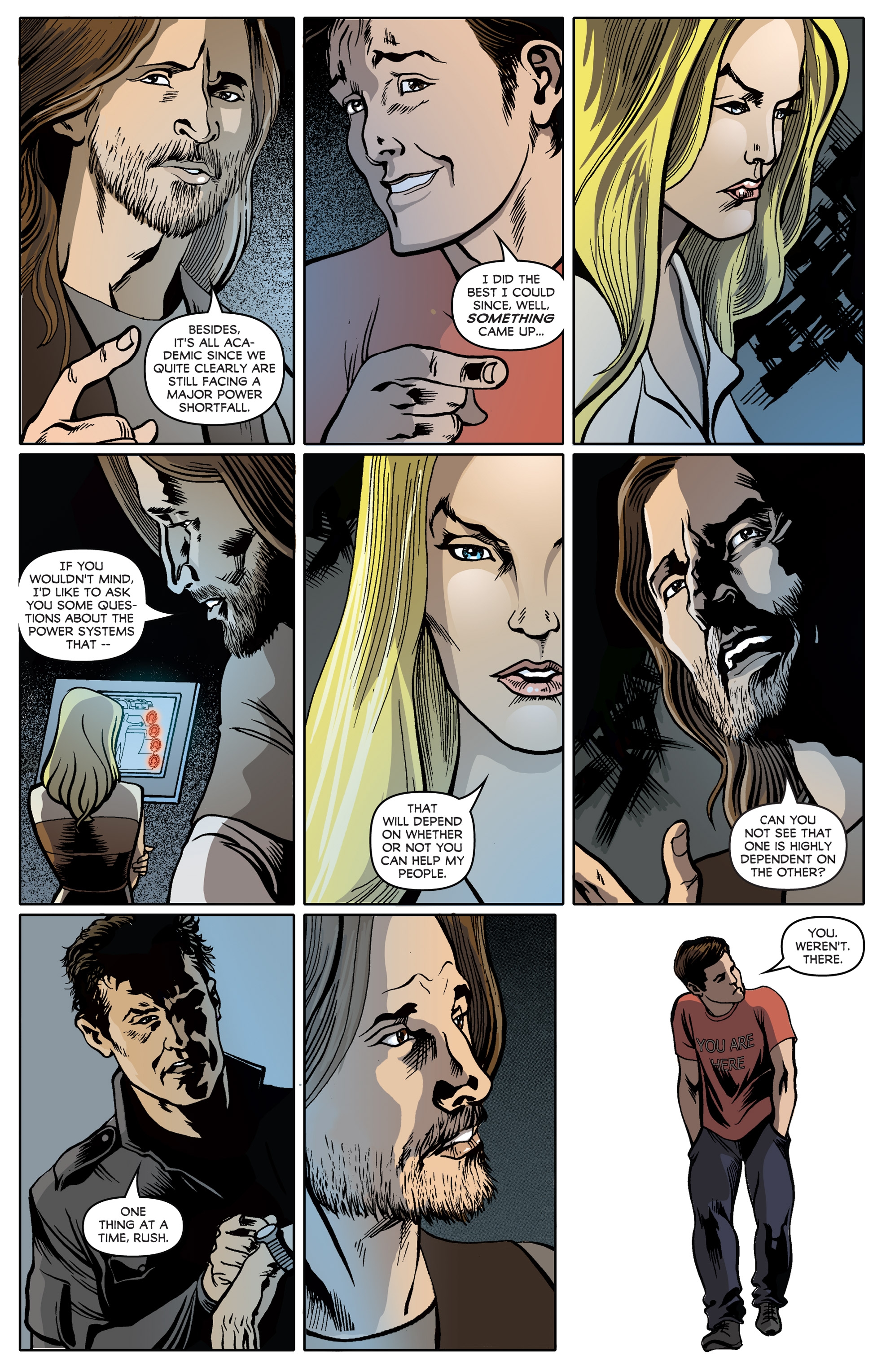 Read online Stargate Universe comic -  Issue #2 - 18