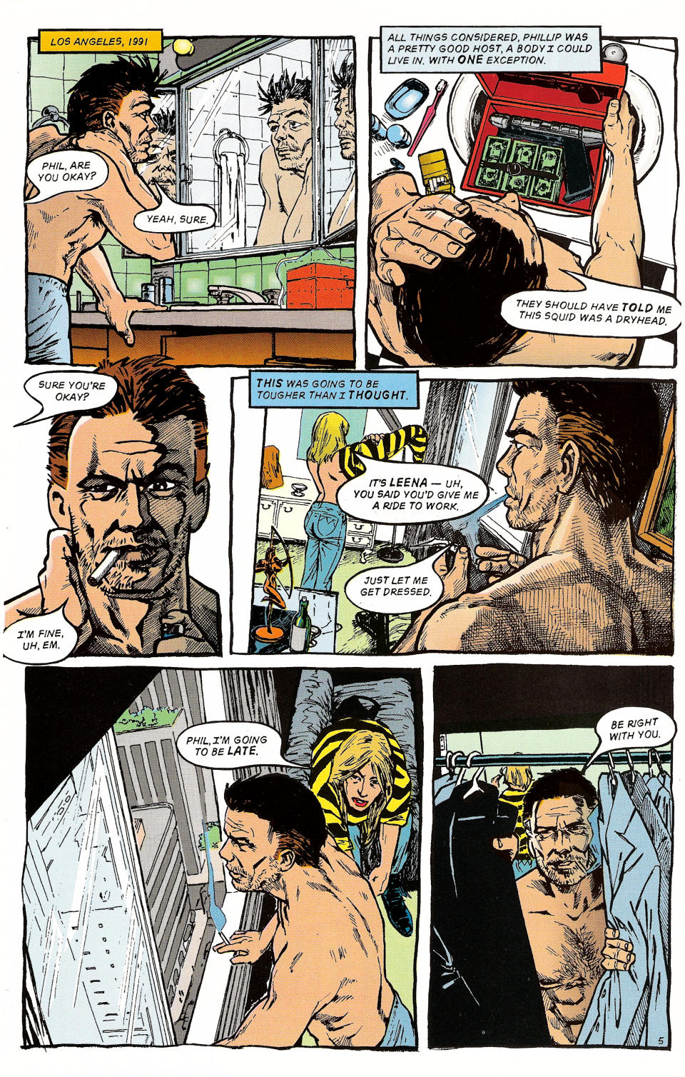 Read online Trancers (1991) comic -  Issue #1 - 7