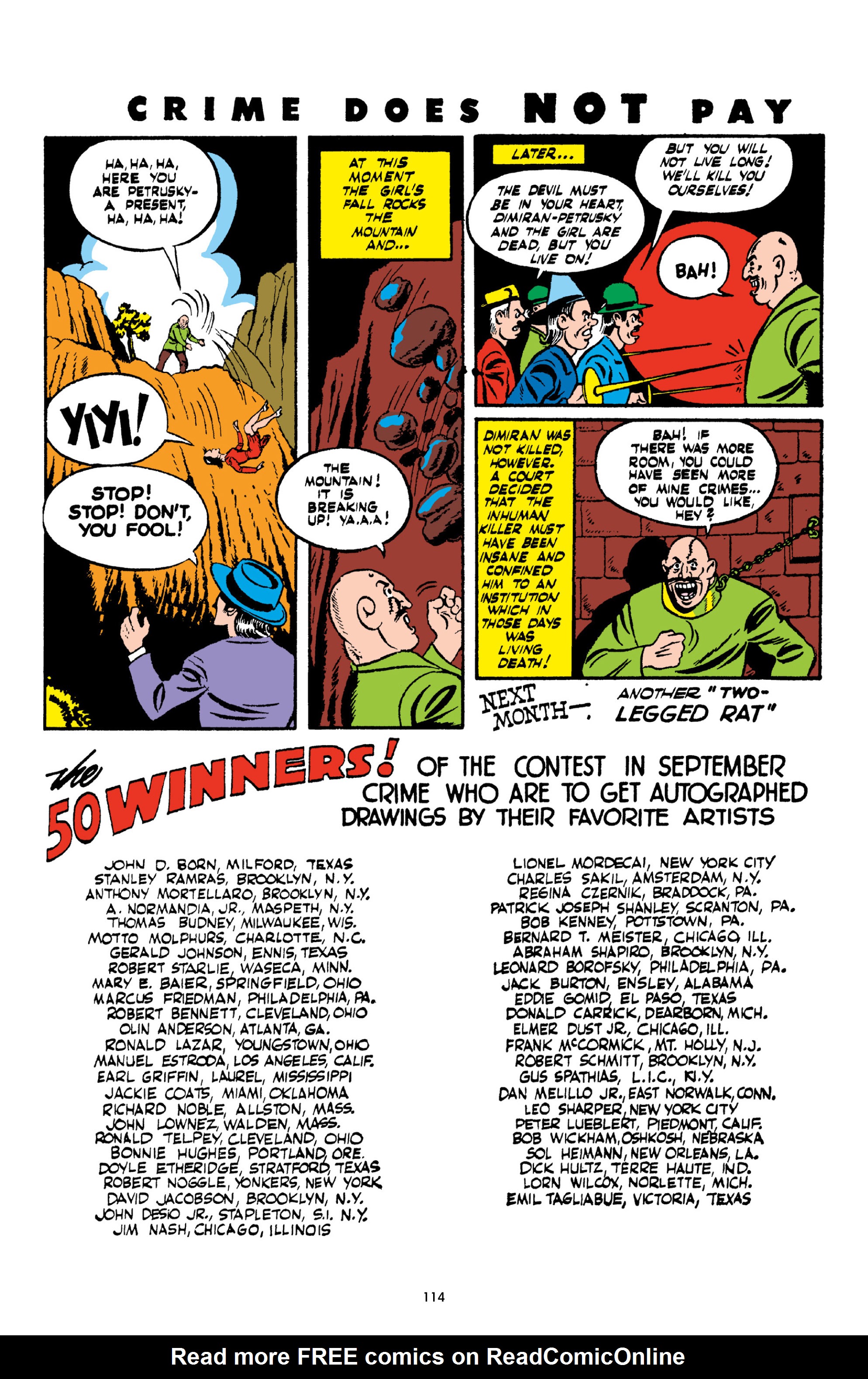 Read online Crime Does Not Pay Archives comic -  Issue # TPB 2 (Part 2) - 14