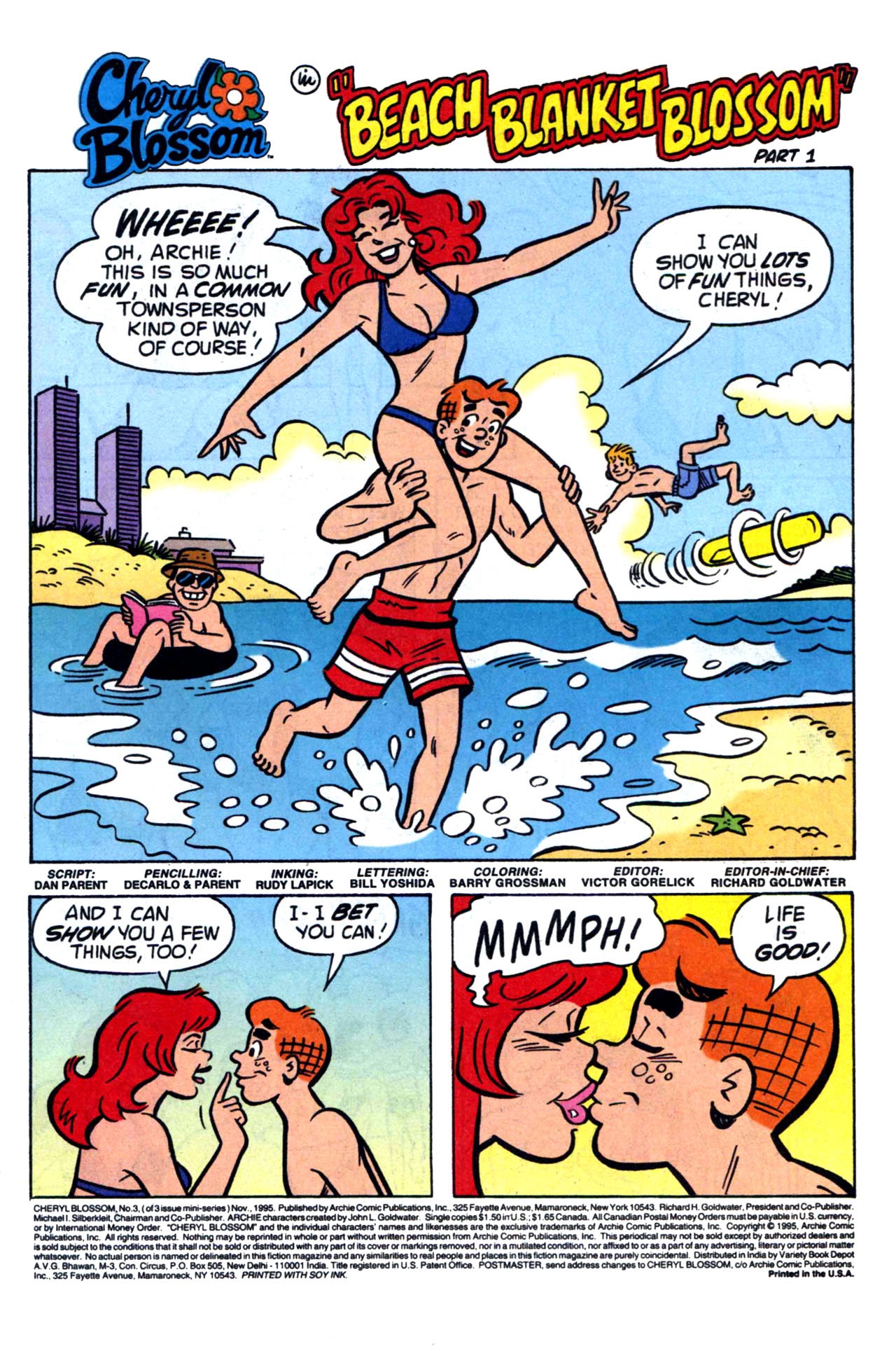 Read online Cheryl Blossom (1995) comic -  Issue #3 - 3