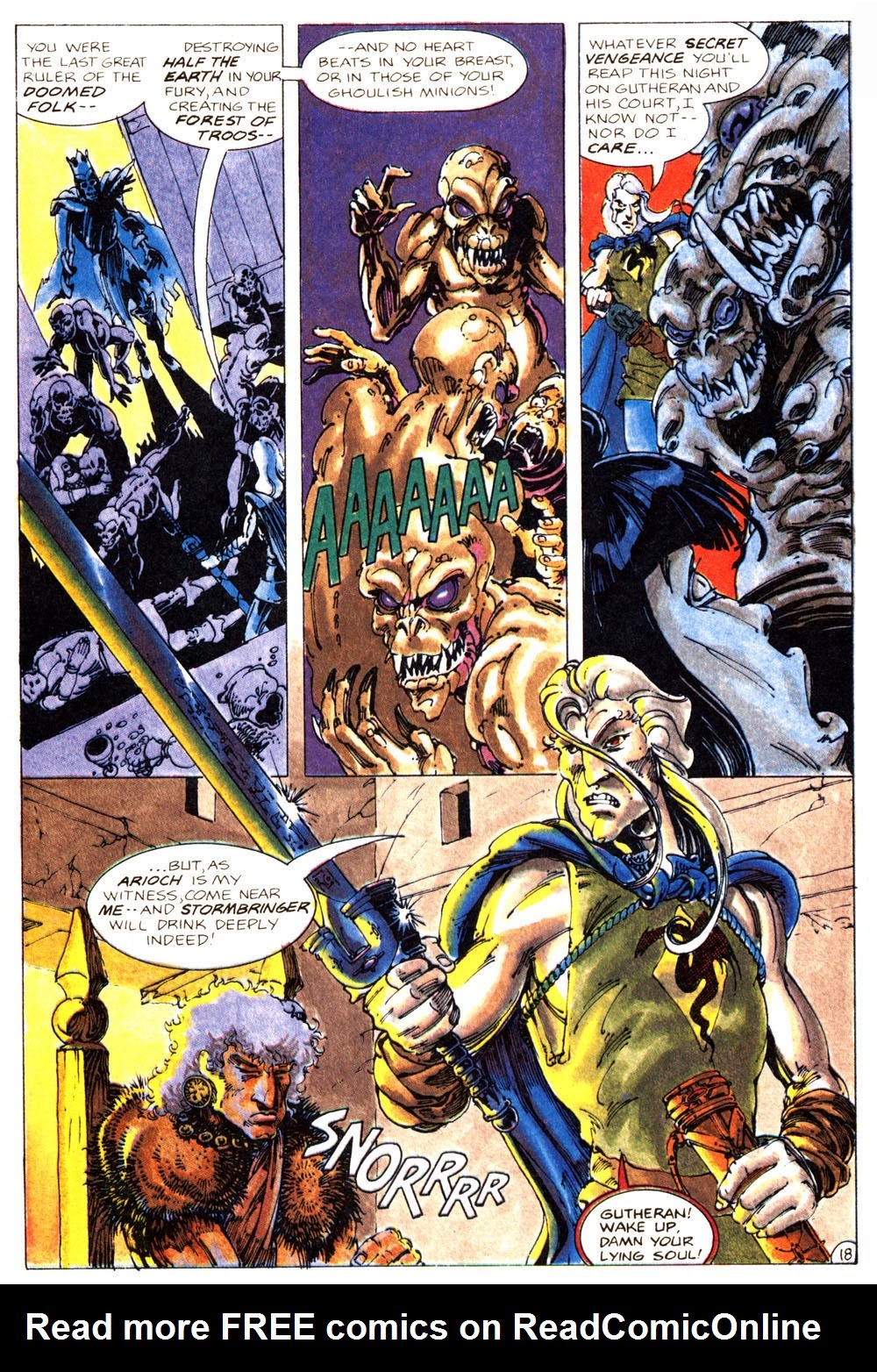 Read online Elric: The Bane of the Black Sword comic -  Issue #4 - 21