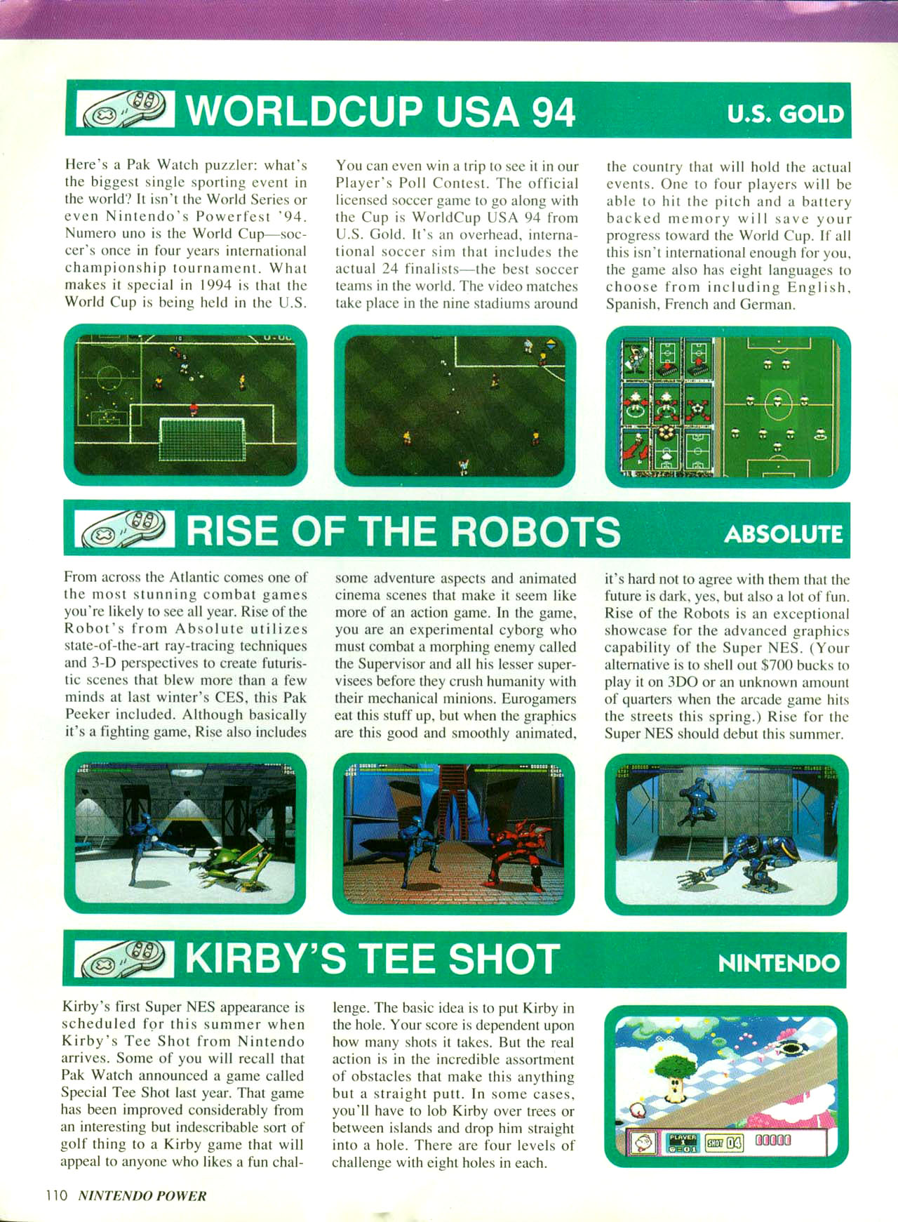 Read online Nintendo Power comic -  Issue #59 - 107