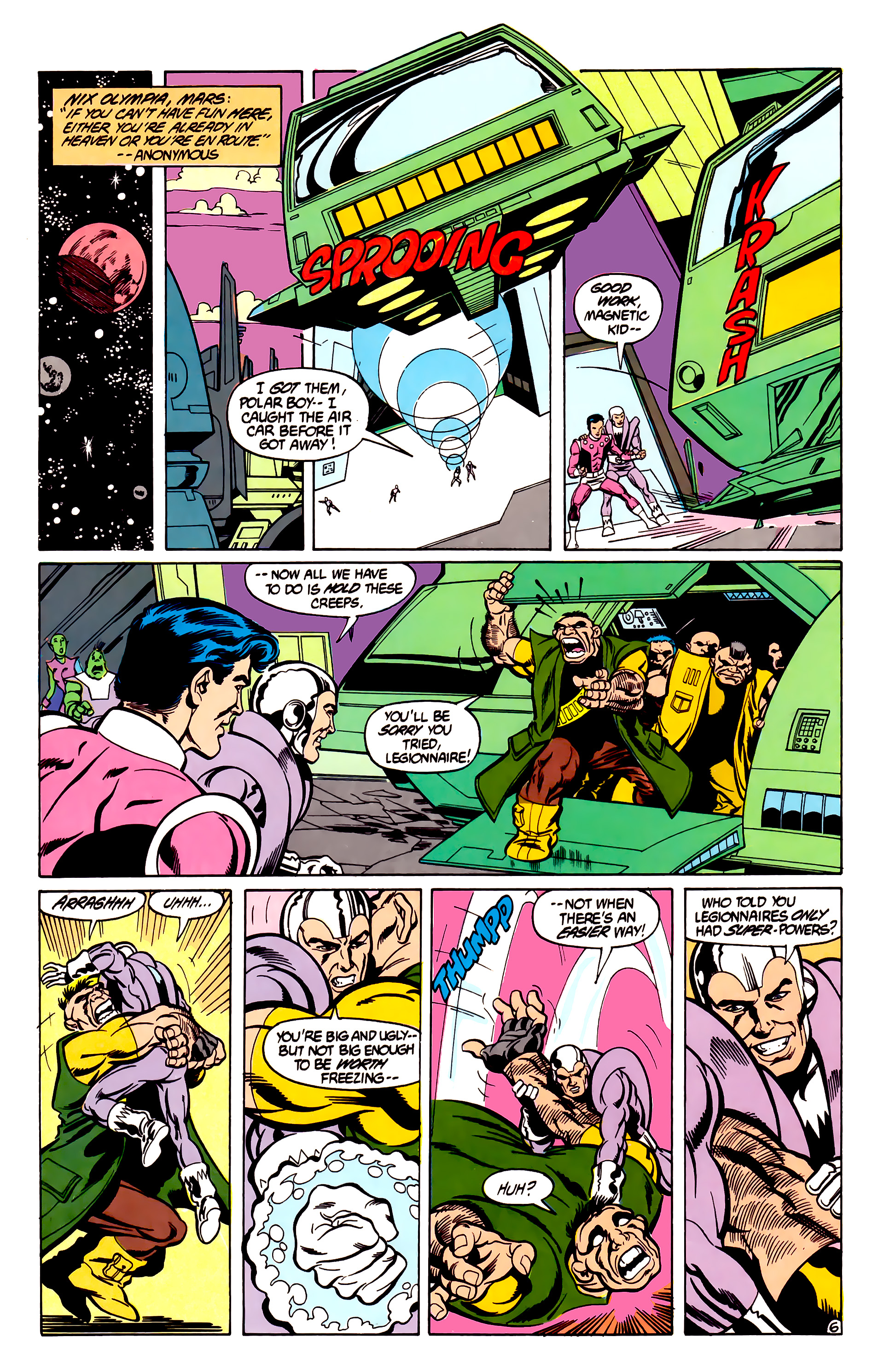 Legion of Super-Heroes (1984) 29 Page 7