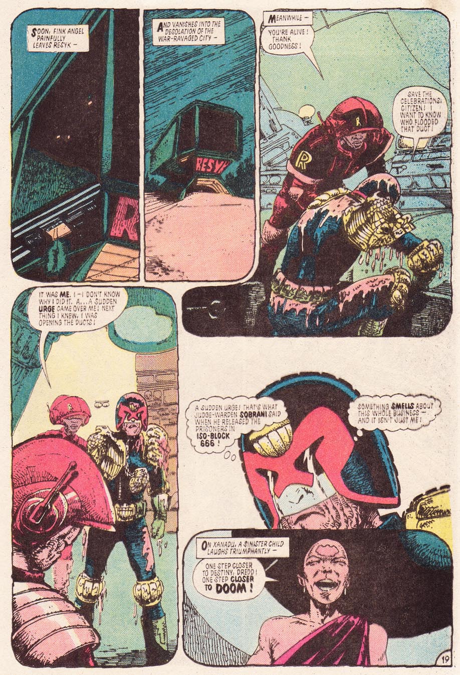 Read online Judge Dredd (1983) comic -  Issue #31 - 21
