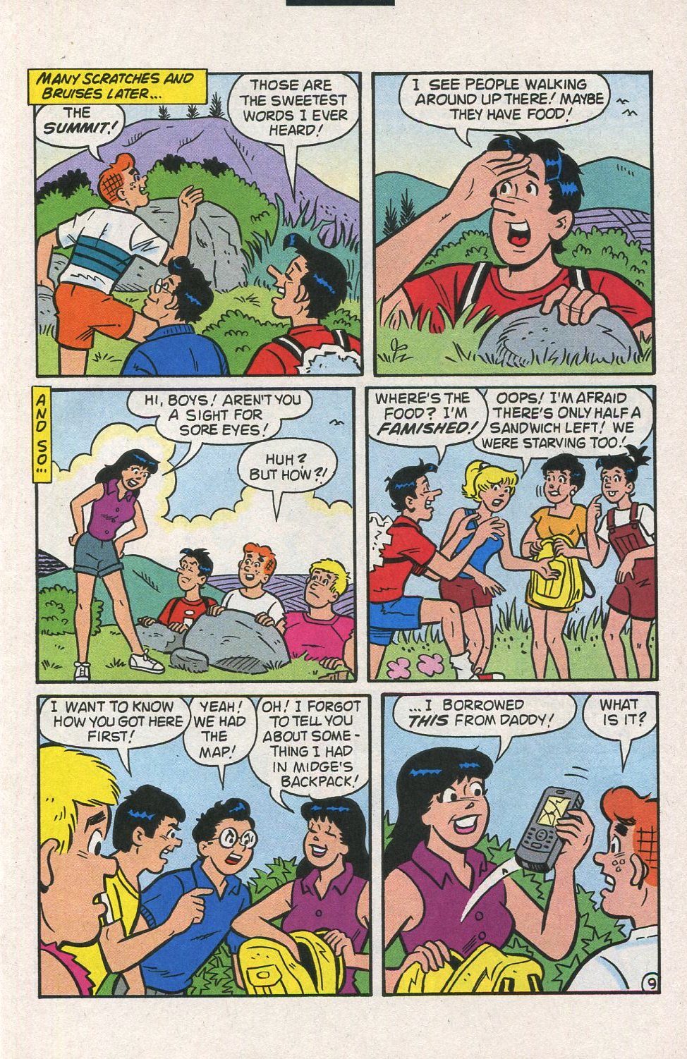 Read online Archie's Vacation Special comic -  Issue #6 - 13