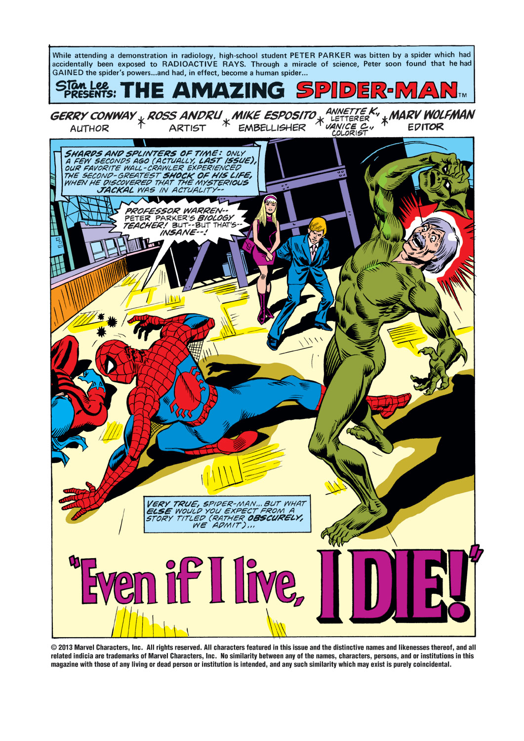 The Amazing Spider-Man (1963) 149 Page 1