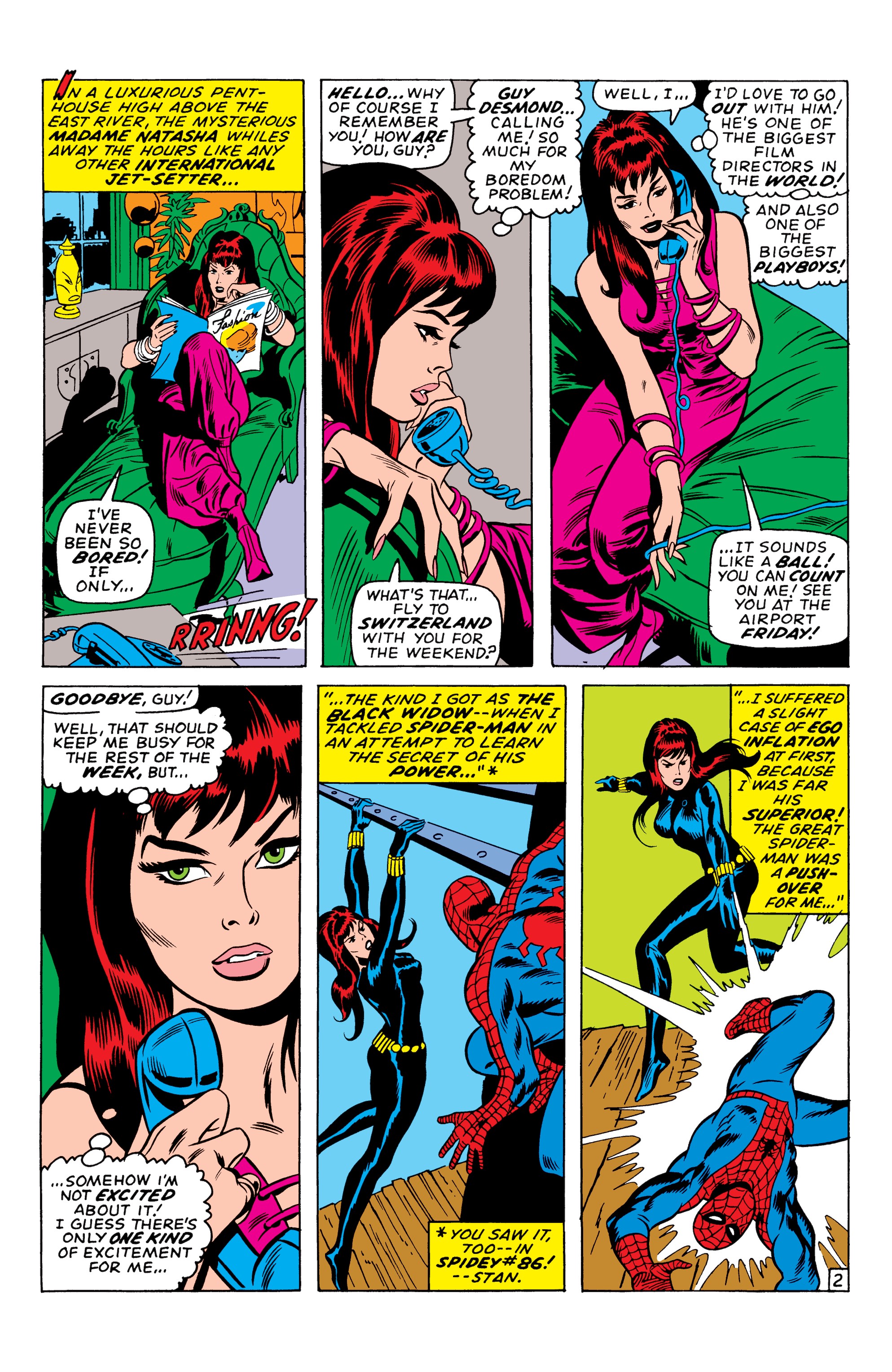 Read online Marvel Tales: Black Widow comic -  Issue # TPB - 48