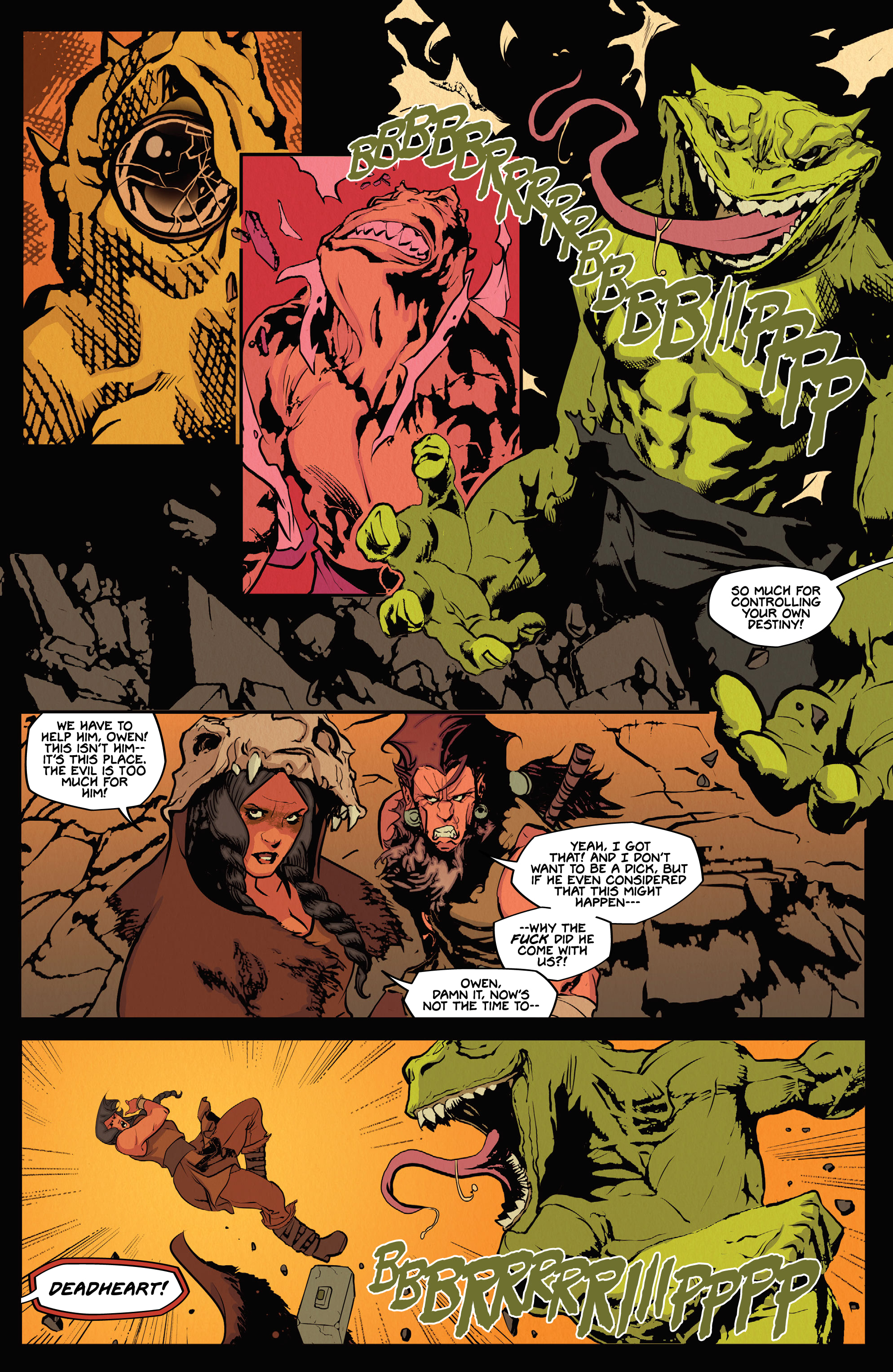 Read online Barbaric Hell to Pay comic -  Issue #3 - 17